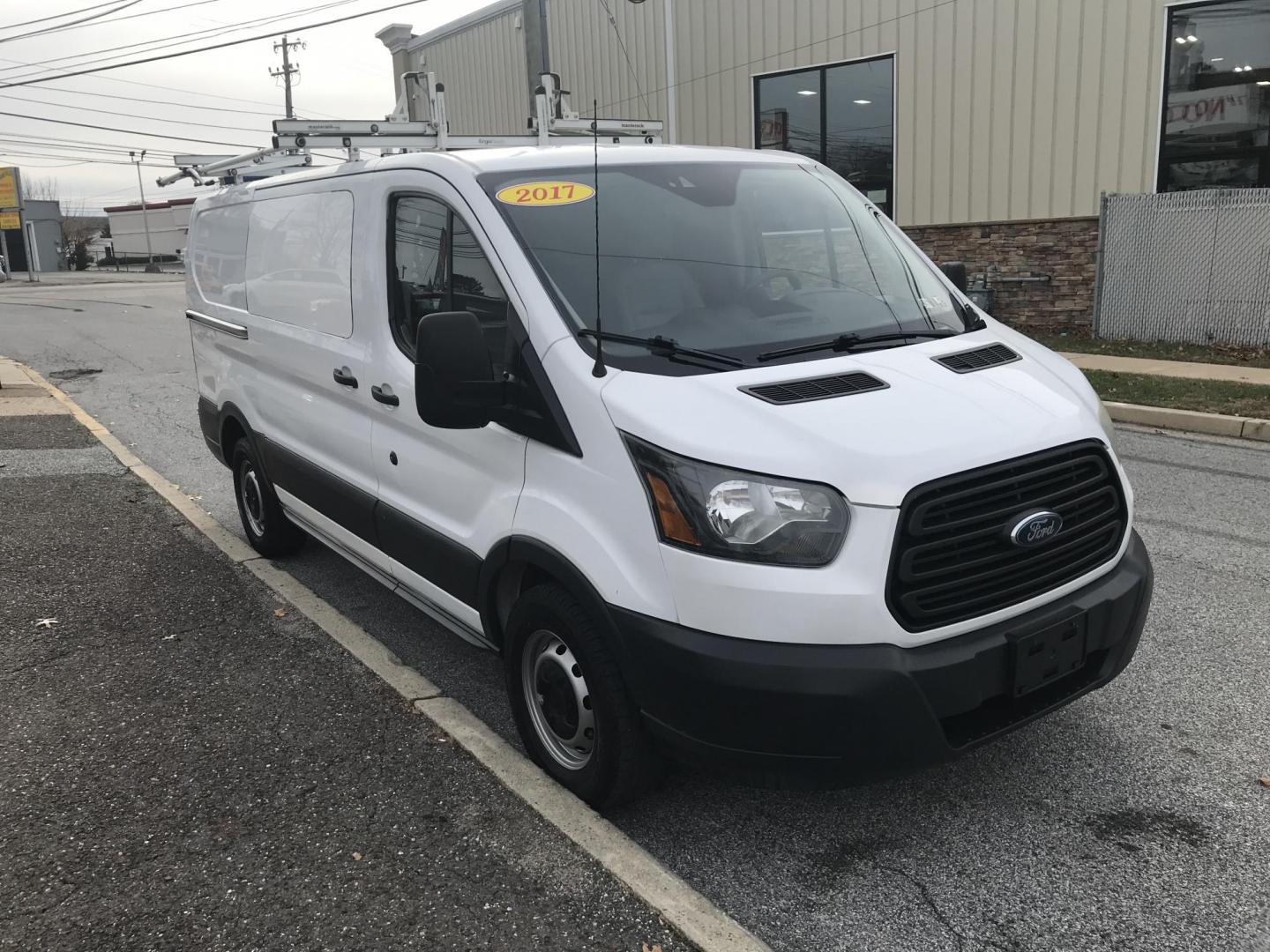 2017 White /Gray Ford Transit 150 Van Low Roof w/Sliding Pass. 130-in. WB (1FTYE1YM2HK) with an 3.7L V6 DOHC 24V engine, 6A transmission, located at 577 Chester Pike, Prospect Park, PA, 19076, (610) 237-1015, 39.886154, -75.302338 - 2017 Ford Transit 150: Double drop down ladder racks, shelving, backup camera, partition, new PA inspection, FLEET MAINTAINED, runs LIKE NEW! This vehicle comes inspected and has been given a bumper to bumper safety check. It is very clean, reliable, and well maintained. We offer a unique pay pla - Photo#3