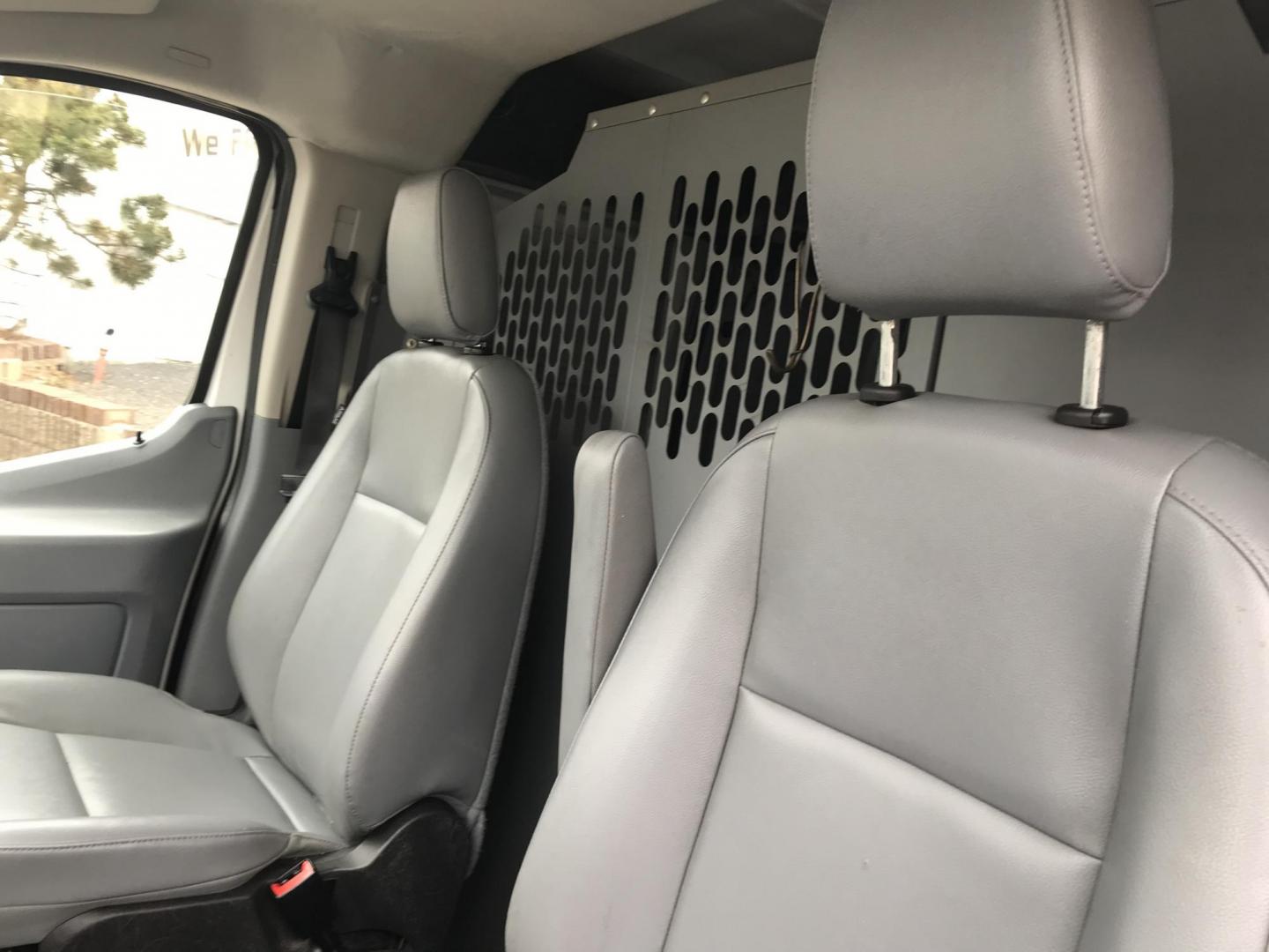 2016 White /Gray Ford Transit 250 Van Low Roof 60/40 Pass.130-in. WB (1FTYR1ZM6GK) with an 3.7L V6 DOHC 24V engine, 6A transmission, located at 577 Chester Pike, Prospect Park, PA, 19076, (610) 237-1015, 39.886154, -75.302338 - 2016 Ford Transit 250 Low Roof: Ladder racks, shelving, no side or rear windows, partition, new PA inspection, FLEET MAINTAINED, runs LIKE NEW! This vehicle comes inspected and has been given a bumper to bumper safety check. It is very clean, reliable, and well maintained. We offer a unique pay p - Photo#10