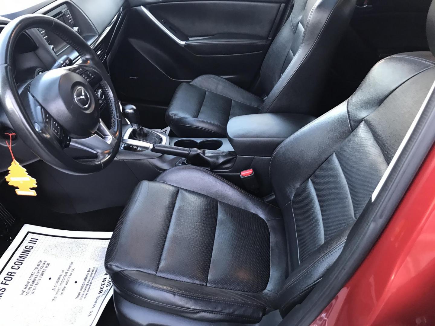 2015 Red /Black Mazda CX-5 Grand Touring AWD (JM3KE4DY2F0) with an 2.5L L4 DOHC 16V engine, 6-Speed Automatic transmission, located at 577 Chester Pike, Prospect Park, PA, 19076, (610) 237-1015, 39.886154, -75.302338 - 2015 Mazda CX-7 Grand Touring: AWD, backup camera, sunroof, new PA inspection, runs LIKE NEW! This vehicle comes inspected and has been given a bumper to bumper safety check. It is very clean, reliable, and well maintained. We offer a unique pay plan that is known for being the easiest and fastes - Photo#11