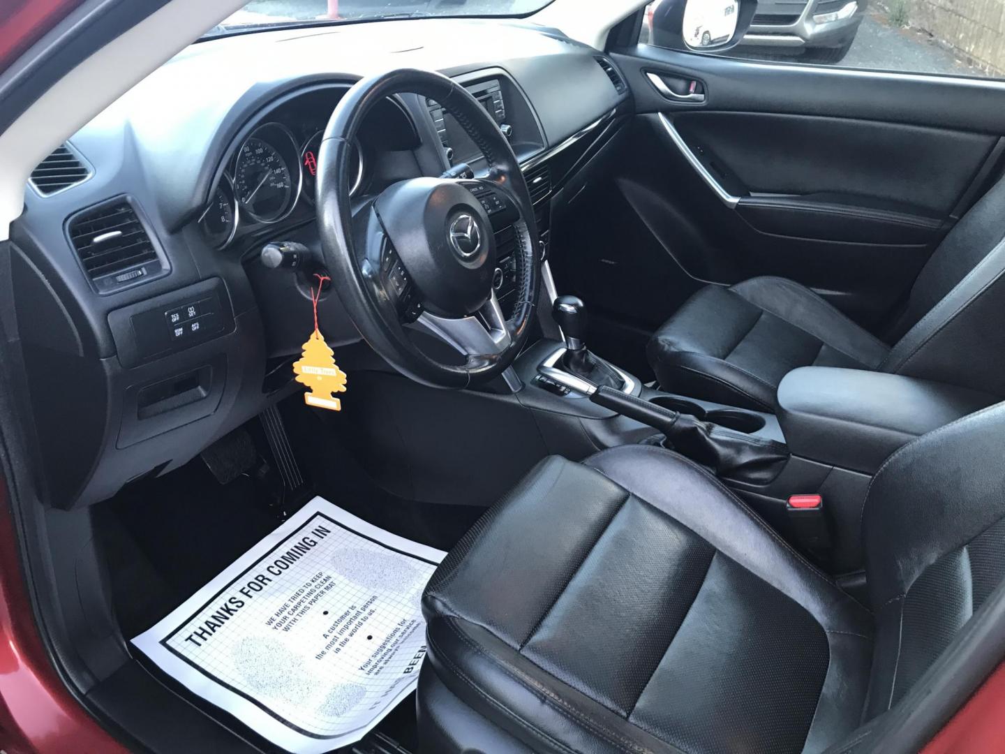 2015 Red /Black Mazda CX-5 Grand Touring AWD (JM3KE4DY2F0) with an 2.5L L4 DOHC 16V engine, 6-Speed Automatic transmission, located at 577 Chester Pike, Prospect Park, PA, 19076, (610) 237-1015, 39.886154, -75.302338 - 2015 Mazda CX-7 Grand Touring: AWD, backup camera, sunroof, new PA inspection, runs LIKE NEW! This vehicle comes inspected and has been given a bumper to bumper safety check. It is very clean, reliable, and well maintained. We offer a unique pay plan that is known for being the easiest and fastes - Photo#9