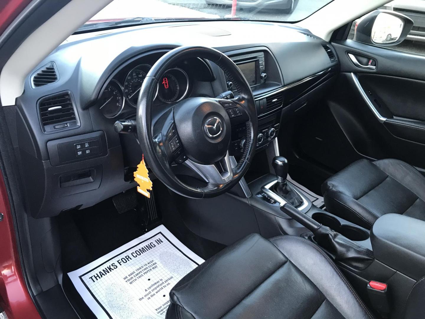 2015 Red /Black Mazda CX-5 Grand Touring AWD (JM3KE4DY2F0) with an 2.5L L4 DOHC 16V engine, 6-Speed Automatic transmission, located at 577 Chester Pike, Prospect Park, PA, 19076, (610) 237-1015, 39.886154, -75.302338 - 2015 Mazda CX-7 Grand Touring: AWD, backup camera, sunroof, new PA inspection, runs LIKE NEW! This vehicle comes inspected and has been given a bumper to bumper safety check. It is very clean, reliable, and well maintained. We offer a unique pay plan that is known for being the easiest and fastes - Photo#12