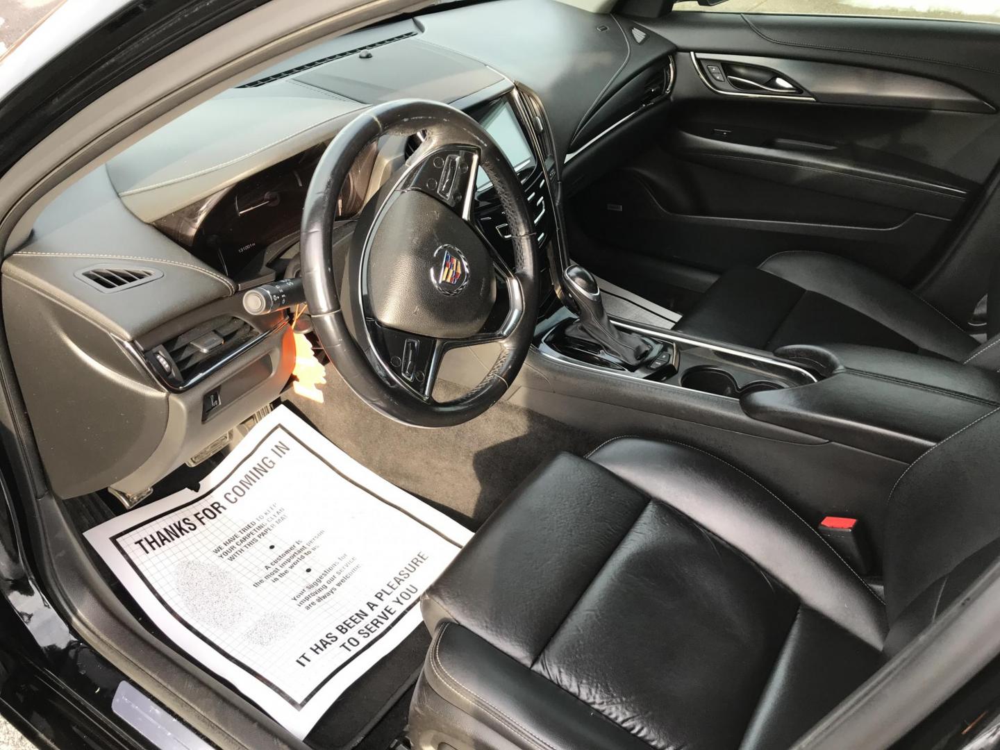 2014 Black /Black Cadillac ATS 2.0L (1G6AA5RX5E0) with an 2.0L L4 DOHC 16V engine, Automatic transmission, located at 577 Chester Pike, Prospect Park, PA, 19076, (610) 237-1015, 39.886154, -75.302338 - 2014 Cadillac ATS: Backup camera, sunroof, new PA inspection, fully loaded, runs LIKE NEW! This vehicle comes inspected and has been given a bumper to bumper safety check. It is very clean, reliable, and well maintained. We offer a unique pay plan that is known for being the easiest and fastest f - Photo#8