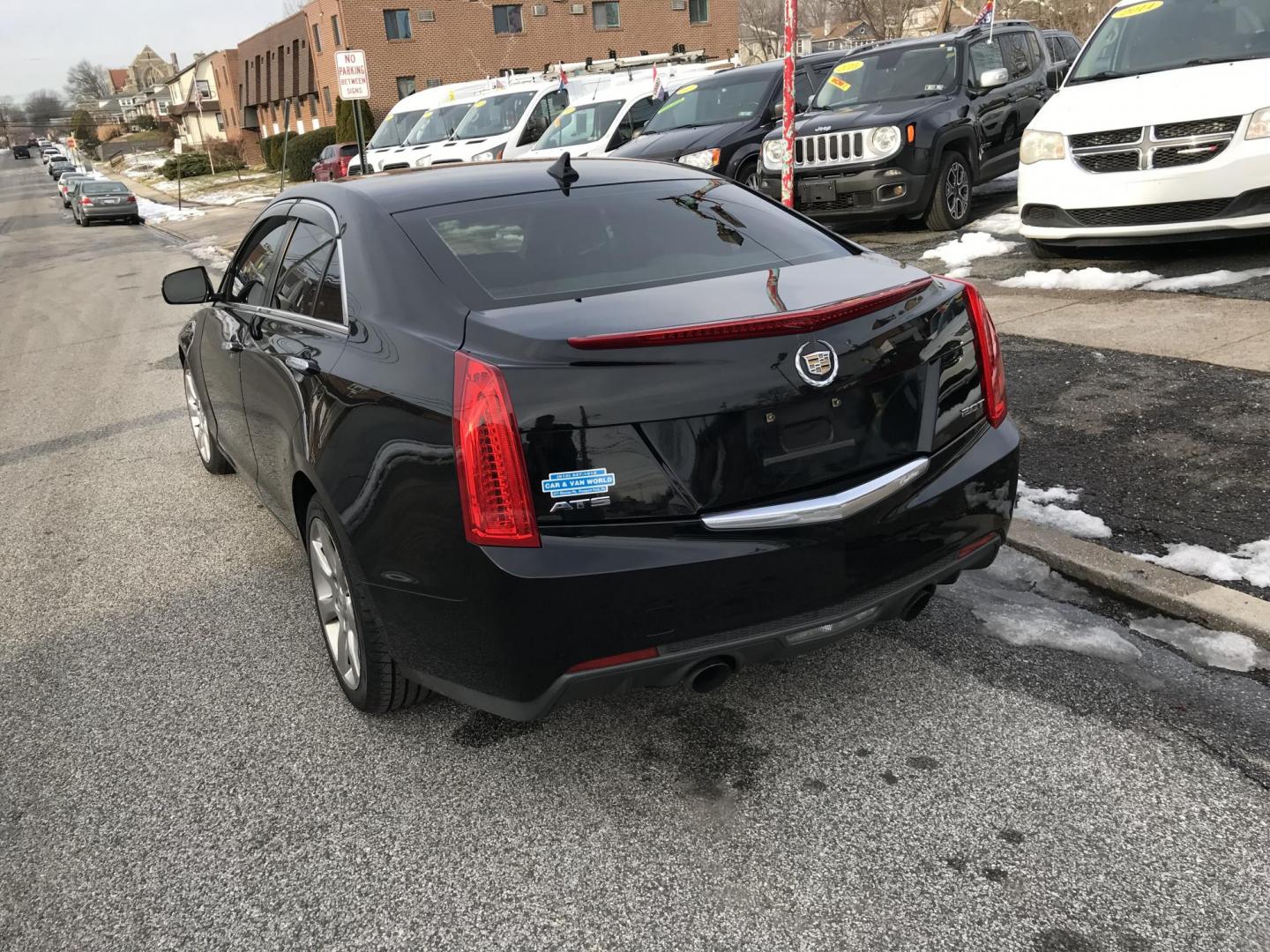 2014 Black /Black Cadillac ATS 2.0L (1G6AA5RX5E0) with an 2.0L L4 DOHC 16V engine, Automatic transmission, located at 577 Chester Pike, Prospect Park, PA, 19076, (610) 237-1015, 39.886154, -75.302338 - 2014 Cadillac ATS: Backup camera, sunroof, new PA inspection, fully loaded, runs LIKE NEW! This vehicle comes inspected and has been given a bumper to bumper safety check. It is very clean, reliable, and well maintained. We offer a unique pay plan that is known for being the easiest and fastest f - Photo#5