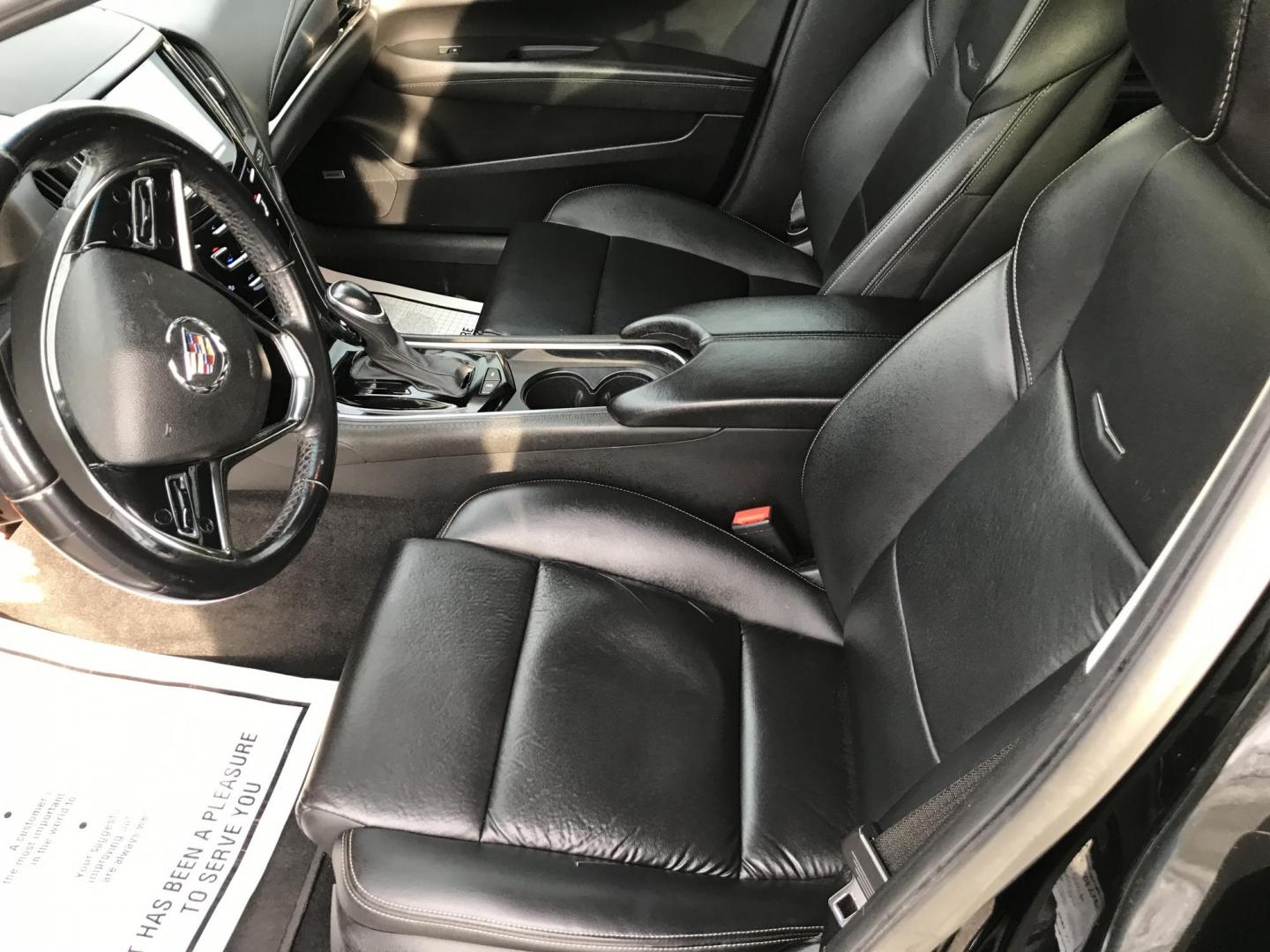 2014 Black /Black Cadillac ATS 2.0L (1G6AA5RX5E0) with an 2.0L L4 DOHC 16V engine, Automatic transmission, located at 577 Chester Pike, Prospect Park, PA, 19076, (610) 237-1015, 39.886154, -75.302338 - 2014 Cadillac ATS: Backup camera, sunroof, new PA inspection, fully loaded, runs LIKE NEW! This vehicle comes inspected and has been given a bumper to bumper safety check. It is very clean, reliable, and well maintained. We offer a unique pay plan that is known for being the easiest and fastest f - Photo#10