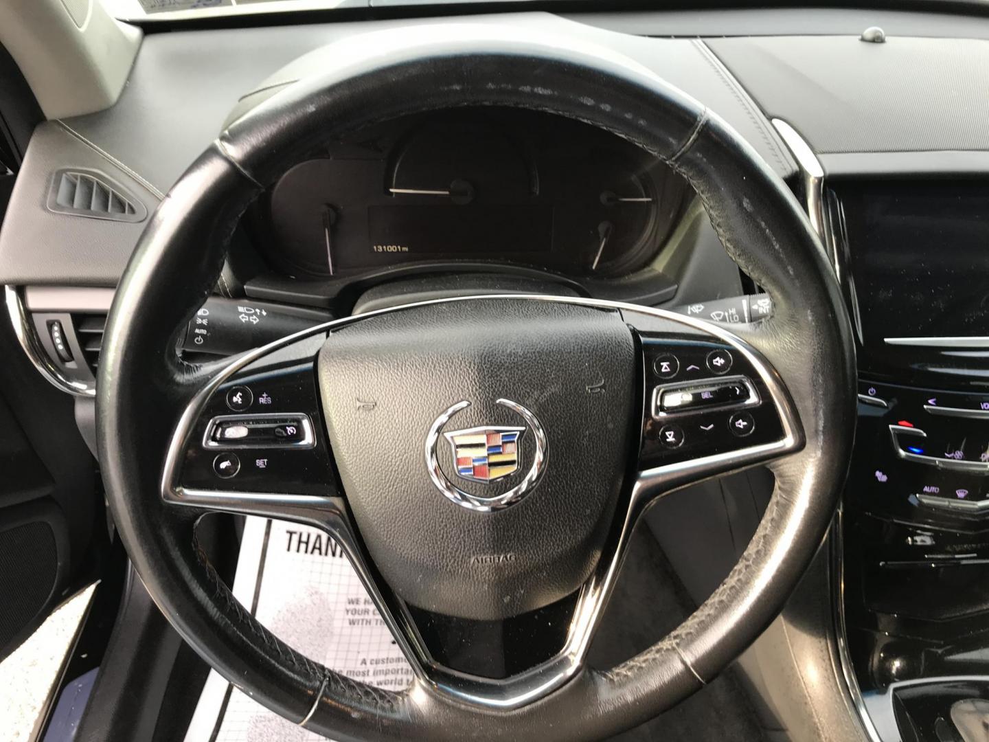 2014 Black /Black Cadillac ATS 2.0L (1G6AA5RX5E0) with an 2.0L L4 DOHC 16V engine, Automatic transmission, located at 577 Chester Pike, Prospect Park, PA, 19076, (610) 237-1015, 39.886154, -75.302338 - 2014 Cadillac ATS: Backup camera, sunroof, new PA inspection, fully loaded, runs LIKE NEW! This vehicle comes inspected and has been given a bumper to bumper safety check. It is very clean, reliable, and well maintained. We offer a unique pay plan that is known for being the easiest and fastest f - Photo#11