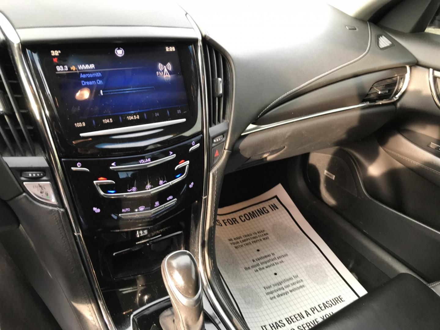 2014 Black /Black Cadillac ATS 2.0L (1G6AA5RX5E0) with an 2.0L L4 DOHC 16V engine, Automatic transmission, located at 577 Chester Pike, Prospect Park, PA, 19076, (610) 237-1015, 39.886154, -75.302338 - 2014 Cadillac ATS: Backup camera, sunroof, new PA inspection, fully loaded, runs LIKE NEW! This vehicle comes inspected and has been given a bumper to bumper safety check. It is very clean, reliable, and well maintained. We offer a unique pay plan that is known for being the easiest and fastest f - Photo#12