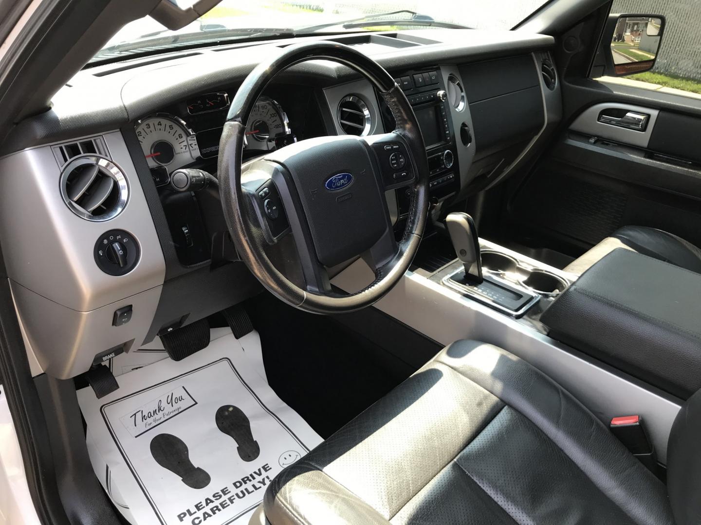 2014 White /Black Ford Expedition Limited 4WD (1FMJU2A56EE) with an 5.4L V8 SOHC 16V FFV engine, 6-Speed Automatic transmission, located at 577 Chester Pike, Prospect Park, PA, 19076, (610) 237-1015, 39.886154, -75.302338 - 2014 Ford Expedition LIMITED DVD Player • Navigation System. Example Financing: • $4,000 Down • $125 Weekly • $250 Bi-Weekly We finance our own vehicles. We do not obtain or review traditional consumer credit reports. Financing decisions are based on verified income, ability to repay,- Photo#12