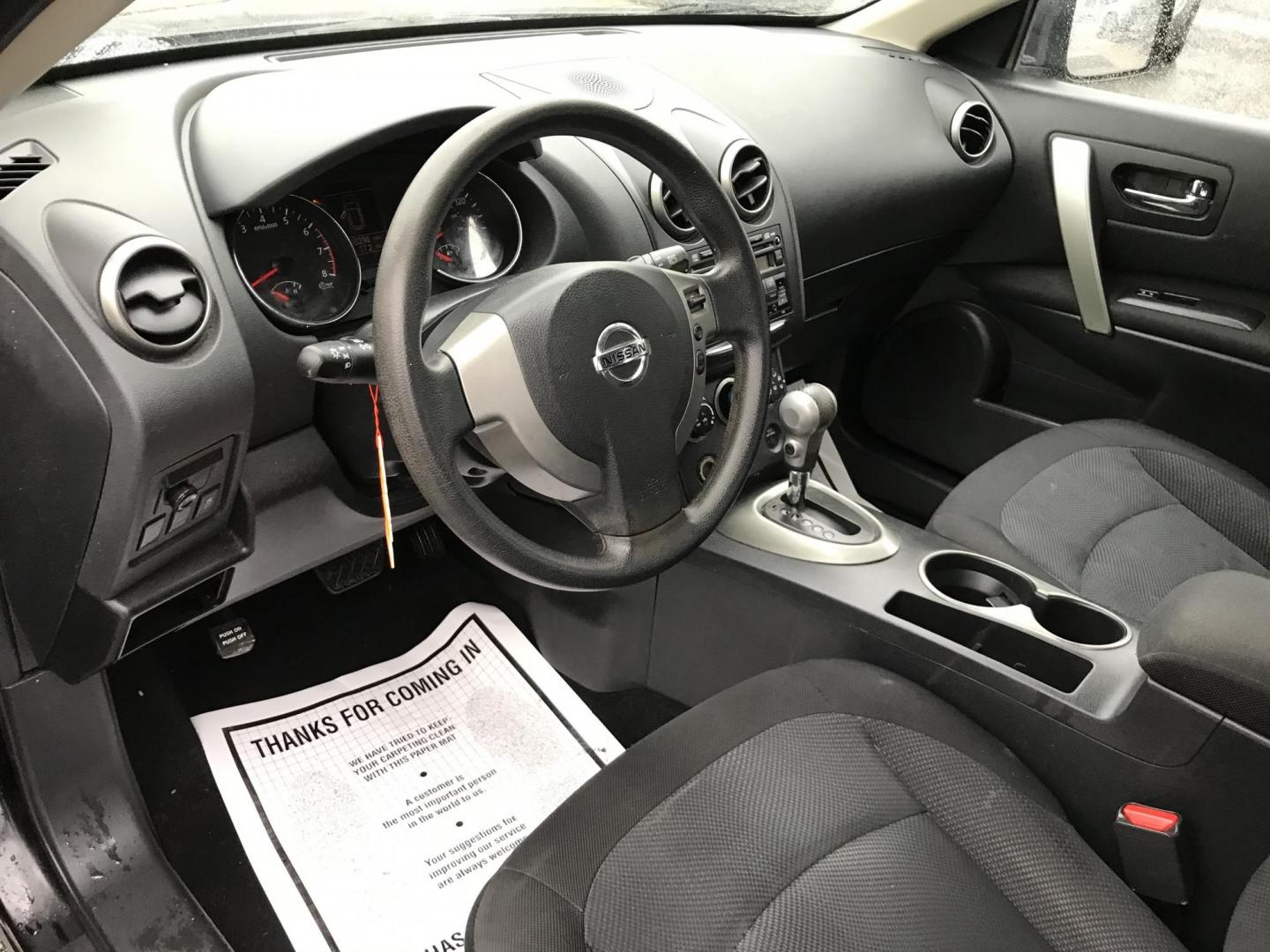 2011 Black /Gray Nissan Rogue S AWD (JN8AS5MV3BW) with an 2.5L L4 DOHC 16V engine, CVT transmission, located at 577 Chester Pike, Prospect Park, PA, 19076, (610) 237-1015, 39.886154, -75.302338 - Photo#11