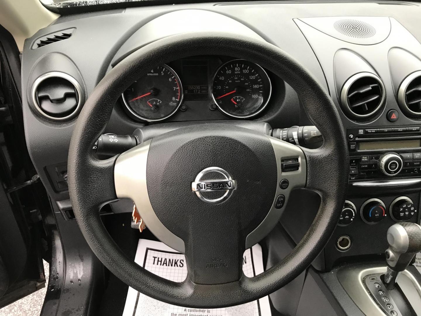 2011 Black /Gray Nissan Rogue S AWD (JN8AS5MV3BW) with an 2.5L L4 DOHC 16V engine, CVT transmission, located at 577 Chester Pike, Prospect Park, PA, 19076, (610) 237-1015, 39.886154, -75.302338 - Photo#12