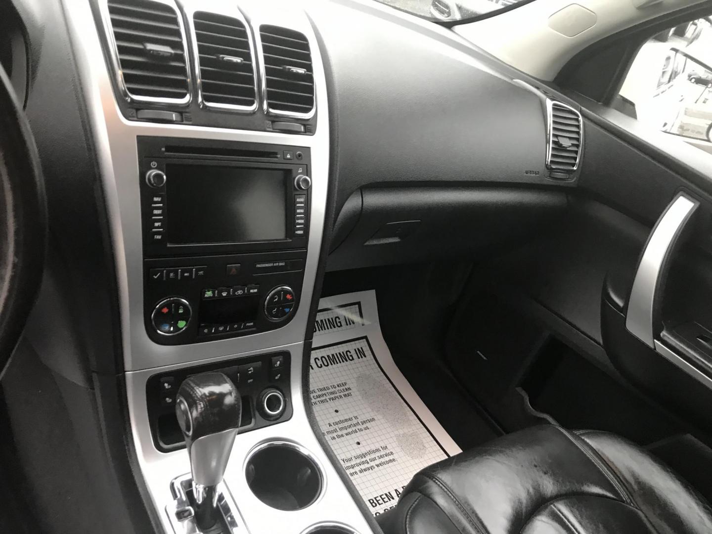 2011 White /Black GMC Acadia SLT-1 AWD (1GKKVRED3BJ) with an 3.6L V6 DOHC 24V engine, 6-Speed Automatic transmission, located at 577 Chester Pike, Prospect Park, PA, 19076, (610) 237-1015, 39.886154, -75.302338 - 2011 GMC Acadia SLT AWD: Backup camera, dual sunroofs, 3rd row seating, new PA inspection, SUPER CLEAN, runs LIKE NEW! This vehicle comes inspected and has been given a bumper to bumper safety check. It is very clean, reliable, and well maintained. We offer a unique pay plan that is known for bei - Photo#13