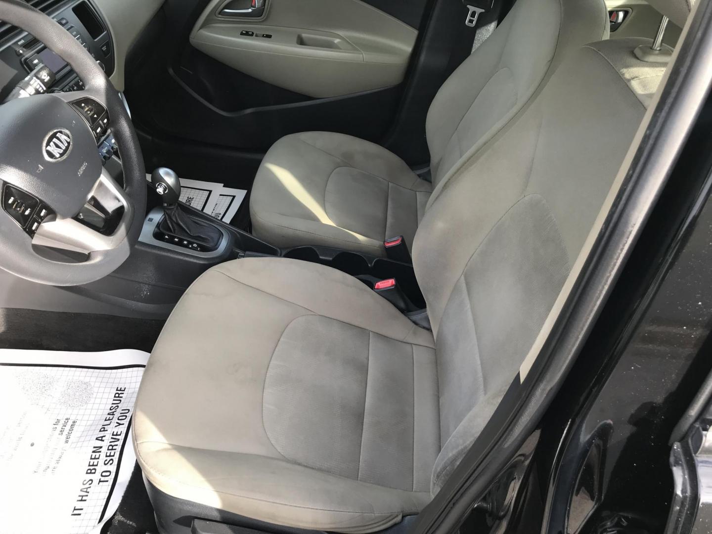 2015 Black /Tan Kia Rio LX (KNADM4A35F6) with an 1.6L L4 DOHC 16V engine, Automatic transmission, located at 577 Chester Pike, Prospect Park, PA, 19076, (610) 237-1015, 39.886154, -75.302338 - 2015 Kia Rio LX: Only 104k miles, great on gas, new PA inspection, SUPER CLEAN, runs LIKE NEW! This vehicle comes inspected and has been given a bumper to bumper safety check. It is very clean, reliable, and well maintained. We offer a unique pay plan that is known for being the easiest and faste - Photo#9