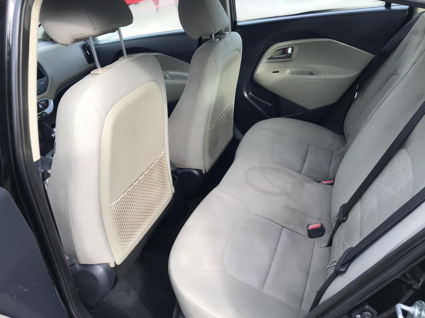 2015 Black /Tan Kia Rio LX (KNADM4A35F6) with an 1.6L L4 DOHC 16V engine, Automatic transmission, located at 577 Chester Pike, Prospect Park, PA, 19076, (610) 237-1015, 39.886154, -75.302338 - 2015 Kia Rio LX: Only 104k miles, great on gas, new PA inspection, SUPER CLEAN, runs LIKE NEW! This vehicle comes inspected and has been given a bumper to bumper safety check. It is very clean, reliable, and well maintained. We offer a unique pay plan that is known for being the easiest and faste - Photo#15