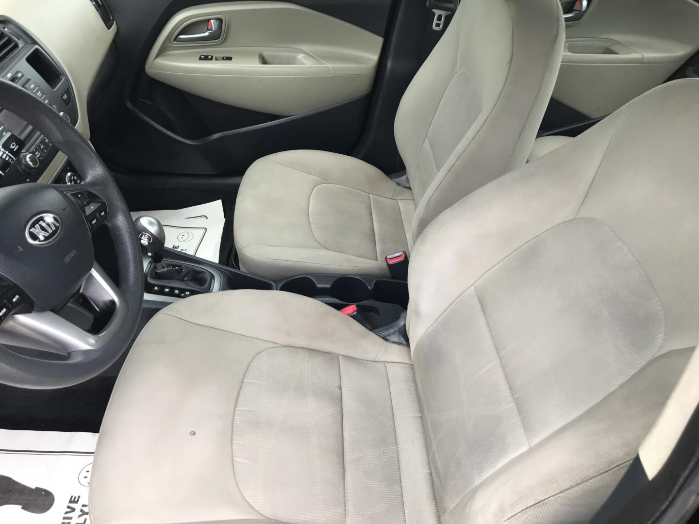 2015 Black /Tan Kia Rio LX (KNADM4A35F6) with an 1.6L L4 DOHC 16V engine, Automatic transmission, located at 577 Chester Pike, Prospect Park, PA, 19076, (610) 237-1015, 39.886154, -75.302338 - 2015 Kia Rio LX: Only 108k miles, great on gas, new PA inspection, SUPER CLEAN, runs LIKE NEW! This vehicle comes inspected and has been given a bumper to bumper safety check. It is very clean, reliable, and well maintained. We offer a unique pay plan that is known for being the easiest and faste- Photo#9