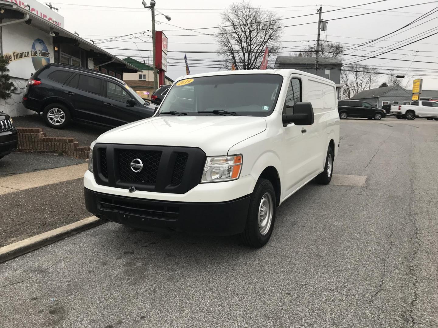 2019 White /Gray Nissan NV Cargo 2500 HD S V6 (1N6BF0KY3KN) with an 4.0L V6 engine, 5A transmission, located at 577 Chester Pike, Prospect Park, PA, 19076, (610) 237-1015, 39.886154, -75.302338 - 2019 Nissan NV 2500 Cargo Van: Has multiple pieces of shelving, backup camera, fleet maintained, partition, SUPER CLEAN, runs LIKE NEW! This vehicle comes inspected and has been given a bumper to bumper safety check. It is very clean, reliable, and well maintained. We offer a unique pay plan that - Photo#2