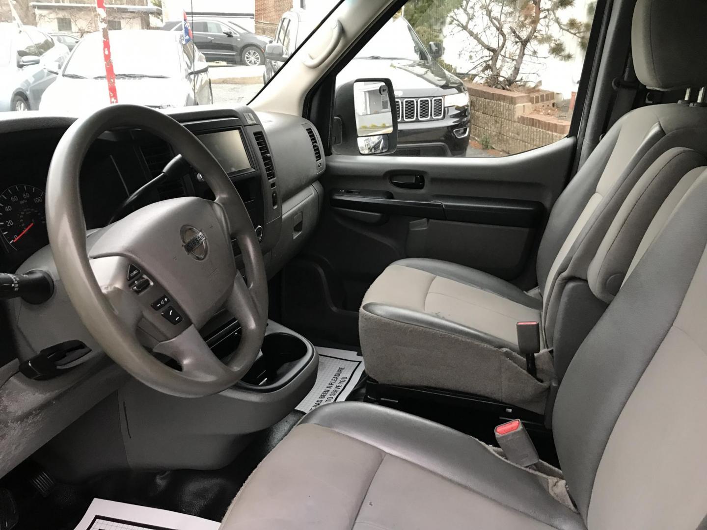 2019 White /Gray Nissan NV Cargo 2500 HD S V6 (1N6BF0KY3KN) with an 4.0L V6 engine, 5A transmission, located at 577 Chester Pike, Prospect Park, PA, 19076, (610) 237-1015, 39.886154, -75.302338 - 2019 Nissan NV 2500 Cargo Van: Has multiple pieces of shelving, backup camera, fleet maintained, partition, SUPER CLEAN, runs LIKE NEW! This vehicle comes inspected and has been given a bumper to bumper safety check. It is very clean, reliable, and well maintained. We offer a unique pay plan that - Photo#7
