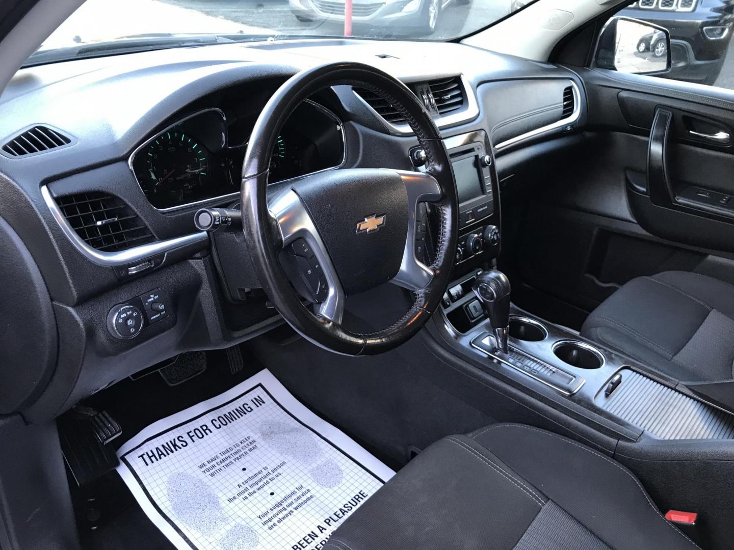 2015 Blue /Gray Chevrolet Traverse 1LT FWD (1GNKRGKDXFJ) with an 3.6L V6 DOHC 24V engine, 6-Speed Automatic transmission, located at 577 Chester Pike, Prospect Park, PA, 19076, (610) 237-1015, 39.886154, -75.302338 - 2015 Chevrolet Traverse 1LT: Backup camera, 3rd row seating, new PA inspection, SUPER CLEAN, runs LIKE NEW! This vehicle comes inspected and has been given a bumper to bumper safety check. It is very clean, reliable, and well maintained. We offer a unique pay plan that is known for being the easi - Photo#11