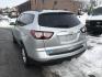 2014 Silver /Gray Chevrolet Traverse LS AWD w/PDC (1GNKVFED5EJ) with an 3.6L V6 DOHC 24V engine, 6-Speed Automatic transmission, located at 577 Chester Pike, Prospect Park, PA, 19076, (610) 237-1015, 39.886154, -75.302338 - 2014 Chevy Traverse: 3rd row seating, AWD, backup camera, new PA inspection, SUPER CLEAN, runs LIKE NEW! This vehicle comes inspected and has been given a bumper to bumper safety check. It is very clean, reliable, and well maintained. We offer a unique pay plan that is known for being the easiest - Photo#5
