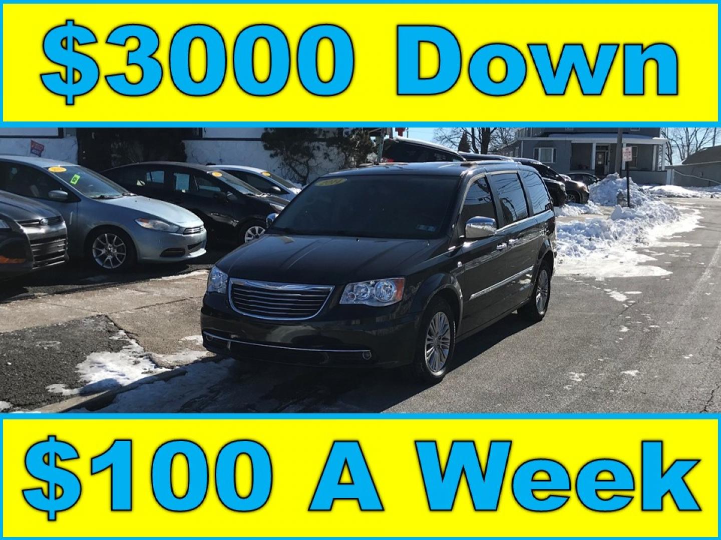 2014 Black /Black Chrysler Town & Country Touring-L (2C4RC1CG6ER) with an 3.6L V6 DOHC 24V engine, 6-Speed Automatic transmission, located at 577 Chester Pike, Prospect Park, PA, 19076, (610) 237-1015, 39.886154, -75.302338 - 2013 Chrysler Town & Country Touring L: DVD player, screen radio, backup camera, stow & go seating, new PA inspection, SUPER CLEAN, runs LIKE NEW! This vehicle comes inspected and has been given a bumper to bumper safety check. It is very clean, reliable, and well maintained. We offer a unique pa - Photo#0