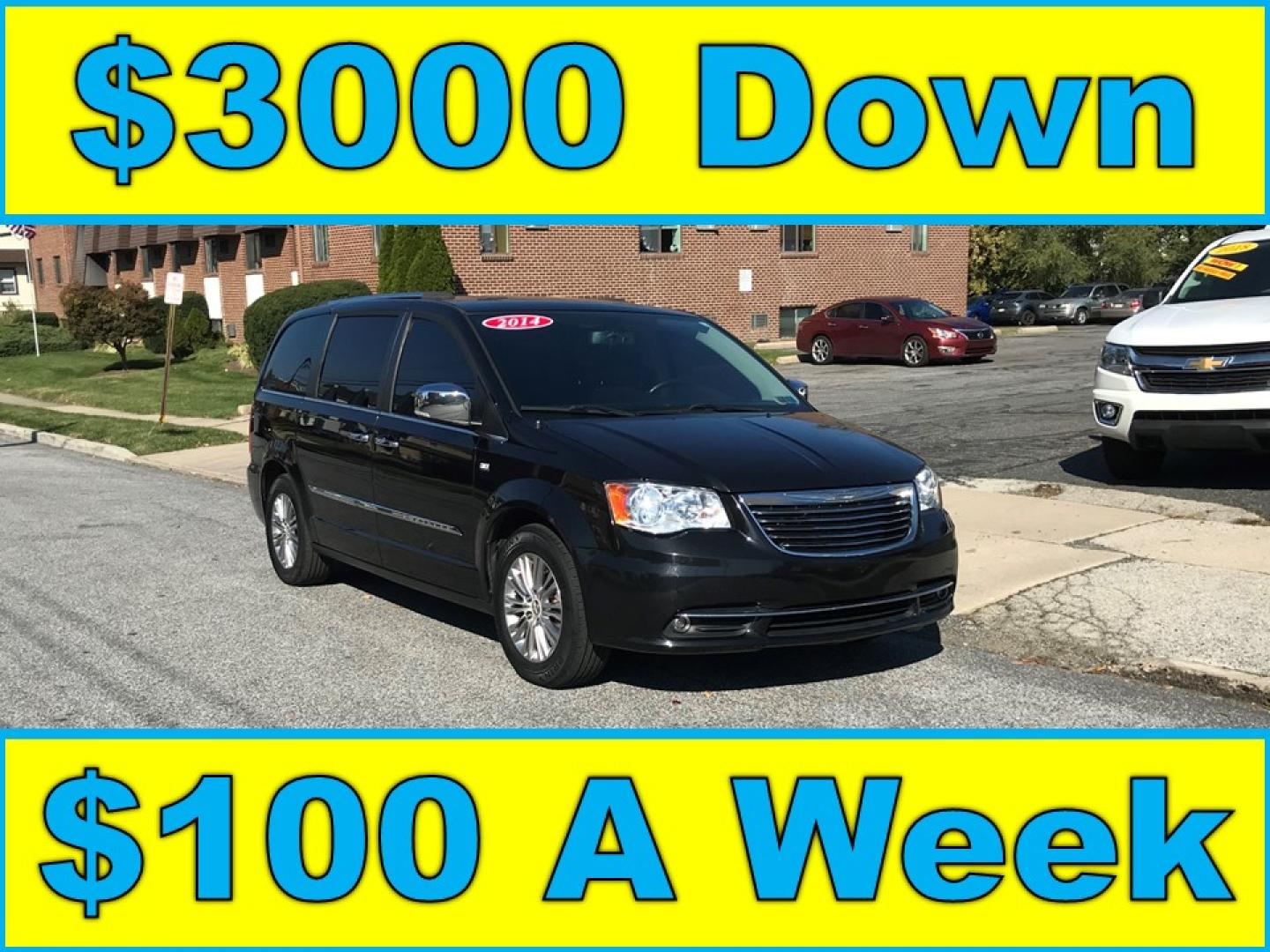 2014 Black /Black Chrysler Town & Country Touring-L (2C4RC1CG6ER) with an 3.6L V6 DOHC 24V engine, 6-Speed Automatic transmission, located at 577 Chester Pike, Prospect Park, PA, 19076, (610) 237-1015, 39.886154, -75.302338 - 2014 Chrysler Town & Country Touring L: DVD player, screen radio, backup camera, stow & go seating, new PA inspection, SUPER CLEAN, runs LIKE NEW! This vehicle comes inspected and has been given a bumper to bumper safety check. It is very clean, reliable, and well maintained. We offer a unique pa- Photo#0