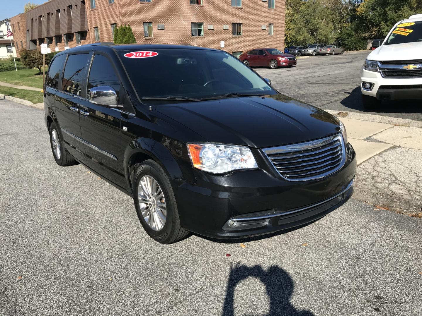 2014 Black /Black Chrysler Town & Country Touring-L (2C4RC1CG6ER) with an 3.6L V6 DOHC 24V engine, 6-Speed Automatic transmission, located at 577 Chester Pike, Prospect Park, PA, 19076, (610) 237-1015, 39.886154, -75.302338 - 2014 Chrysler Town & Country Touring L: DVD player, screen radio, backup camera, stow & go seating, new PA inspection, SUPER CLEAN, runs LIKE NEW! This vehicle comes inspected and has been given a bumper to bumper safety check. It is very clean, reliable, and well maintained. We offer a unique pa- Photo#2