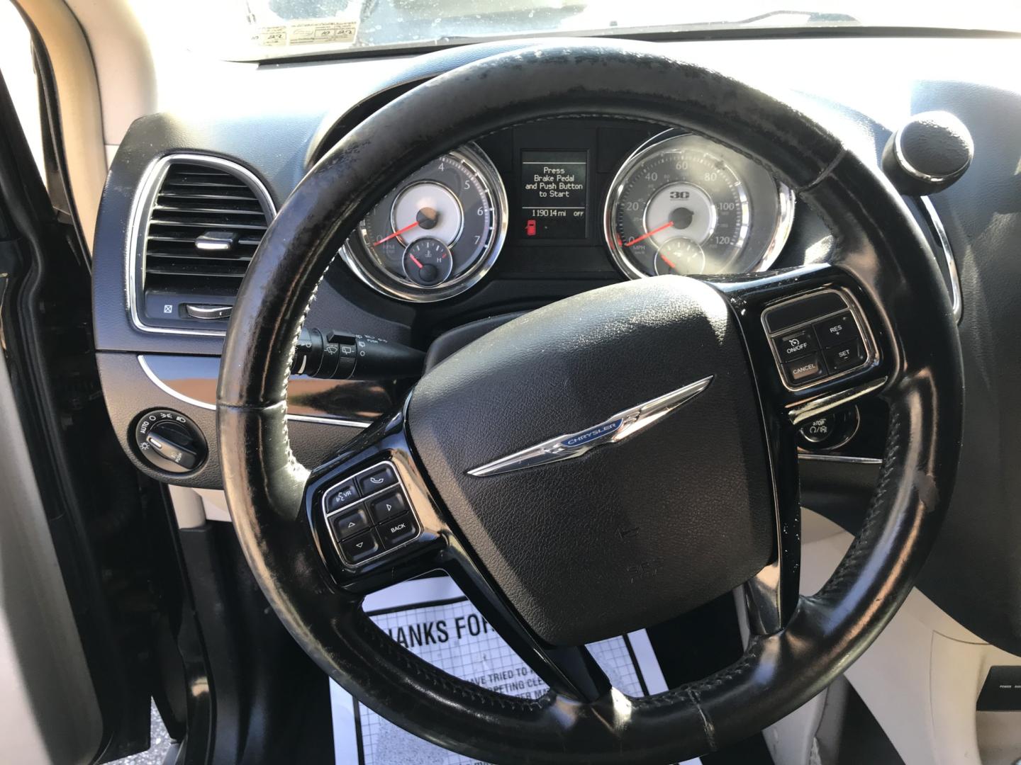 2014 Black /Black Chrysler Town & Country Touring-L (2C4RC1CG6ER) with an 3.6L V6 DOHC 24V engine, 6-Speed Automatic transmission, located at 577 Chester Pike, Prospect Park, PA, 19076, (610) 237-1015, 39.886154, -75.302338 - 2014 Chrysler Town & Country Touring L: DVD player, screen radio, backup camera, stow & go seating, new PA inspection, SUPER CLEAN, runs LIKE NEW! This vehicle comes inspected and has been given a bumper to bumper safety check. It is very clean, reliable, and well maintained. We offer a unique pa- Photo#12