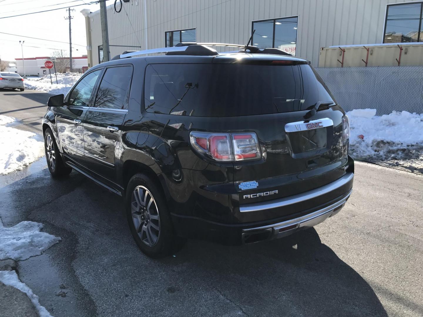 2013 Black /Black GMC Acadia Denali AWD (1GKKVTKD4DJ) with an 3.6L V6 DOHC 24V engine, 6-Speed Automatic transmission, located at 577 Chester Pike, Prospect Park, PA, 19076, (610) 237-1015, 39.886154, -75.302338 - 2013 GMC Acadia Denali AWD: 3rd row seating, backup camera, AWD, 2 sunroofs, new inspection, SUPER CLEAN, runs LIKE NEW! This vehicle comes inspected and has been given a bumper to bumper safety check. It is very clean, reliable, and well maintained. We offer a unique pay plan that is known for b - Photo#6