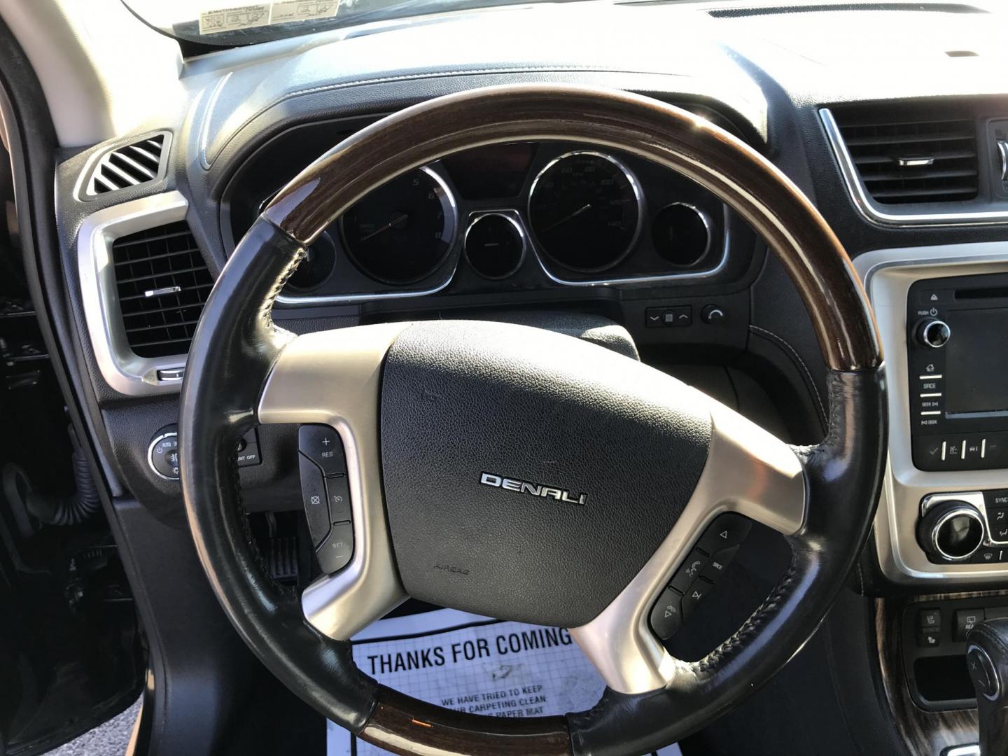 2013 Black /Black GMC Acadia Denali AWD (1GKKVTKD4DJ) with an 3.6L V6 DOHC 24V engine, 6-Speed Automatic transmission, located at 577 Chester Pike, Prospect Park, PA, 19076, (610) 237-1015, 39.886154, -75.302338 - 2013 GMC Acadia Denali AWD: 3rd row seating, backup camera, AWD, 2 sunroofs, new inspection, SUPER CLEAN, runs LIKE NEW! This vehicle comes inspected and has been given a bumper to bumper safety check. It is very clean, reliable, and well maintained. We offer a unique pay plan that is known for b - Photo#11