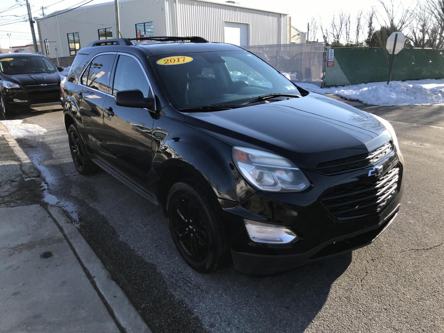 2017 Black /Black Chevrolet Equinox LT (2GNALCEK5H6) with an 2.4L L4 DOHC 16V FFV engine, 6A transmission, located at 577 Chester Pike, Prospect Park, PA, 19076, (610) 237-1015, 39.886154, -75.302338 - 2017 Chevy Equinox LT: Backup camera, sunroof, new PA inspection, SUPER CLEAN, runs LIKE NEW! This vehicle comes inspected and has been given a bumper to bumper safety check. It is very clean, reliable, and well maintained. We offer a unique pay plan that is known for being the easiest and fastes - Photo#3