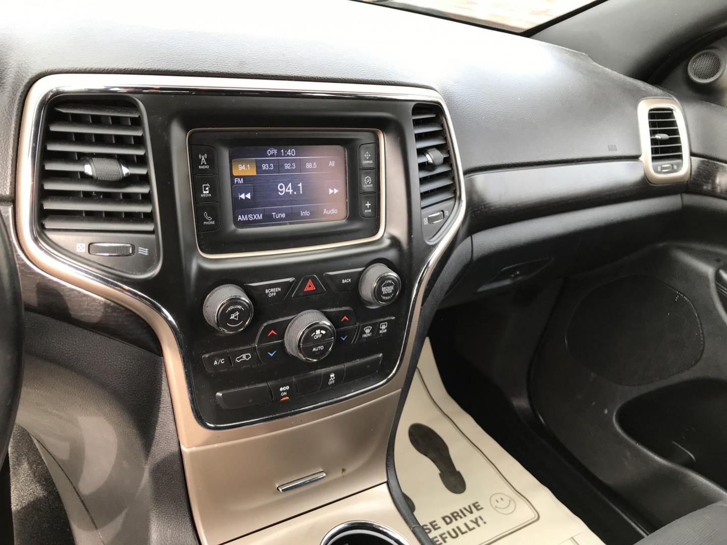 2014 Black /Black Jeep Grand Cherokee Laredo 4WD (1C4RJFAG6EC) with an 3.6L V6 DOHC 24V engine, 5-Speed Automatic transmission, located at 577 Chester Pike, Prospect Park, PA, 19076, (610) 237-1015, 39.886154, -75.302338 - 2014 Jeep Grand Cherokee Laredo: Sunroof, 4x4, backup camera, new PA inspection, SUPER CLEAN, runs LIKE NEW! This vehicle comes inspected and has been given a bumper to bumper safety check. It is very clean, reliable, and well maintained. We offer a unique pay plan that is known for being the eas - Photo#11