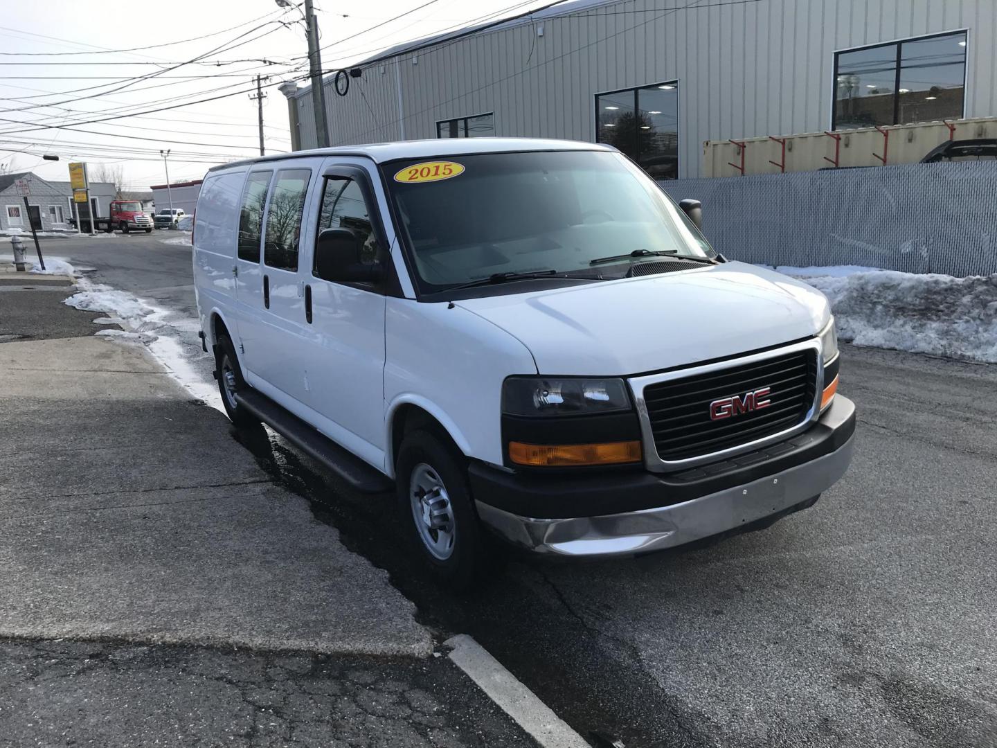 2015 White GMC Savana G2500 Cargo (1GTW7FCF8F1) with an 4.8L V8 FFV engine, 6-Speed Automatic transmission, located at 577 Chester Pike, Prospect Park, PA, 19076, (610) 237-1015, 39.886154, -75.302338 - 2015 GMC Savana 2500 Cargo Van: Has multiple pieces of shelving, partition, cages over windows, power locks and windows, new PA inspection, FLEET MAINTAINED! This vehicle comes inspected and has been given a bumper to bumper safety check. It is very clean, reliable, and well maintained. We offer - Photo#3