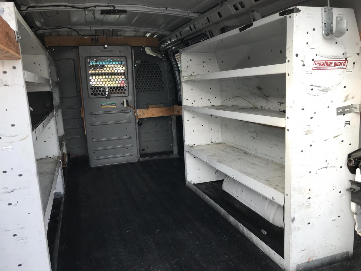 2015 White GMC Savana G2500 Cargo (1GTW7FCF8F1) with an 4.8L V8 FFV engine, 6-Speed Automatic transmission, located at 577 Chester Pike, Prospect Park, PA, 19076, (610) 237-1015, 39.886154, -75.302338 - 2015 GMC Savana 2500 Cargo Van: Has multiple pieces of shelving, partition, cages over windows, power locks and windows, new PA inspection, FLEET MAINTAINED! This vehicle comes inspected and has been given a bumper to bumper safety check. It is very clean, reliable, and well maintained. We offer - Photo#16