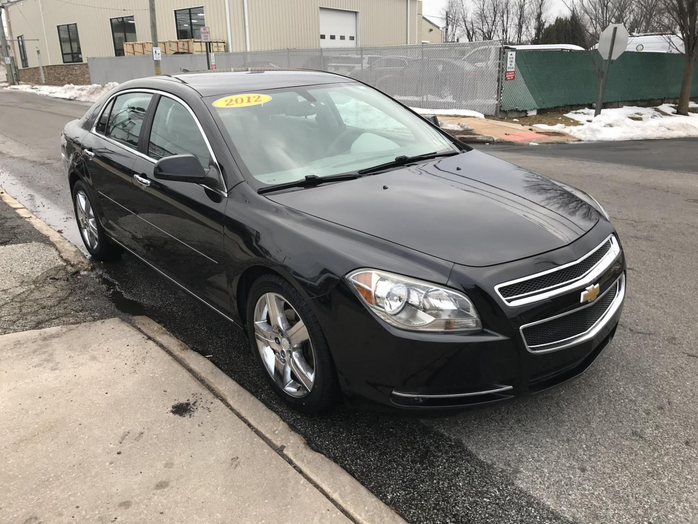 2012 Black /Gray Chevrolet Malibu 1LT (1G1ZC5E0XCF) with an 2.4L L4 DOHC 16V engine, 6-Speed Automatic transmission, located at 577 Chester Pike, Prospect Park, PA, 19076, (610) 237-1015, 39.886154, -75.302338 - Photo#3