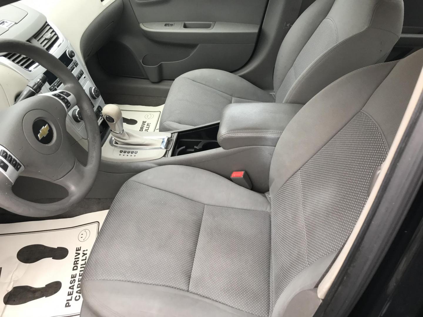 2012 Black /Gray Chevrolet Malibu 1LT (1G1ZC5E0XCF) with an 2.4L L4 DOHC 16V engine, 6-Speed Automatic transmission, located at 577 Chester Pike, Prospect Park, PA, 19076, (610) 237-1015, 39.886154, -75.302338 - Photo#9