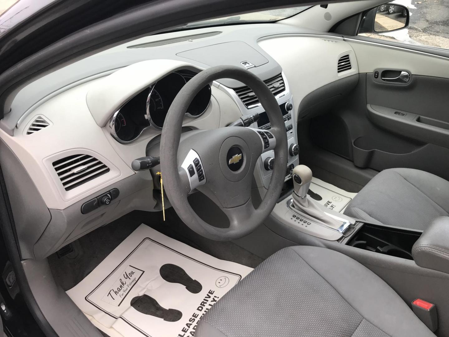 2012 Black /Gray Chevrolet Malibu 1LT (1G1ZC5E0XCF) with an 2.4L L4 DOHC 16V engine, 6-Speed Automatic transmission, located at 577 Chester Pike, Prospect Park, PA, 19076, (610) 237-1015, 39.886154, -75.302338 - Photo#10