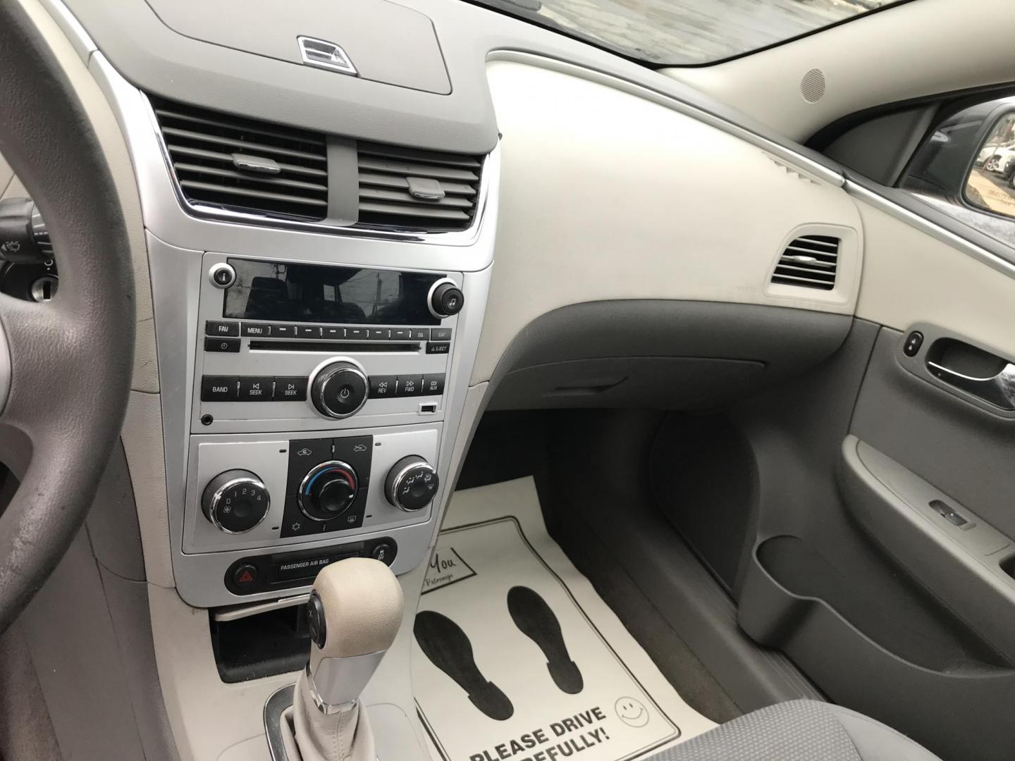 2012 Black /Gray Chevrolet Malibu 1LT (1G1ZC5E0XCF) with an 2.4L L4 DOHC 16V engine, 6-Speed Automatic transmission, located at 577 Chester Pike, Prospect Park, PA, 19076, (610) 237-1015, 39.886154, -75.302338 - Photo#12