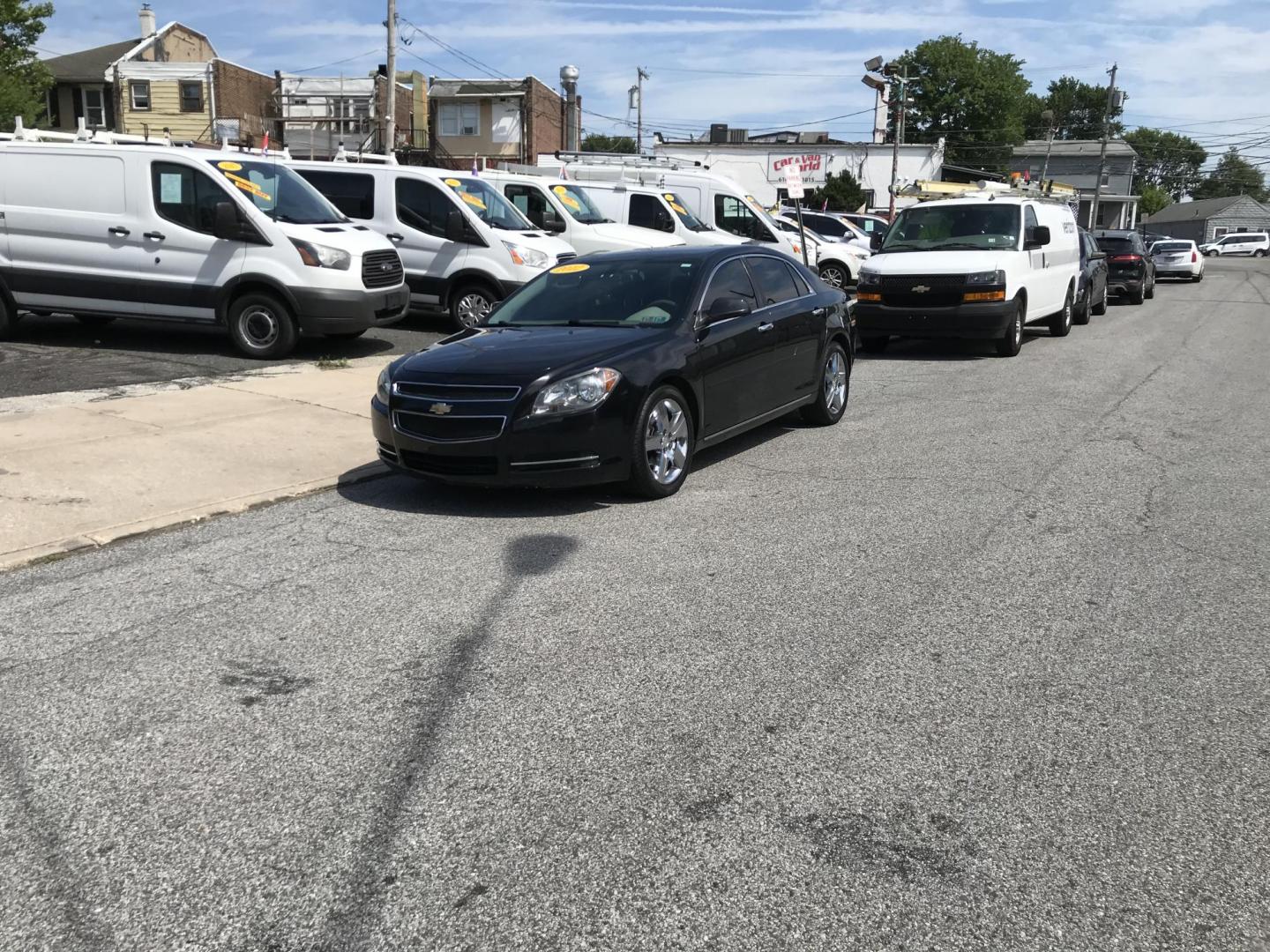 2012 Black /Gray Chevrolet Malibu 1LT (1G1ZC5E0XCF) with an 2.4L L4 DOHC 16V engine, 6-Speed Automatic transmission, located at 577 Chester Pike, Prospect Park, PA, 19076, (610) 237-1015, 39.886154, -75.302338 - 2012 Chevy Malibu: Only 81k miles, new PA inspection, great on gas, SUPER CLEAN, runs LIKE NEW! This vehicle comes inspected and has been given a bumper to bumper safety check. It is very clean, reliable, and well maintained. We offer a unique pay plan that is known for being the easiest and fast - Photo#1