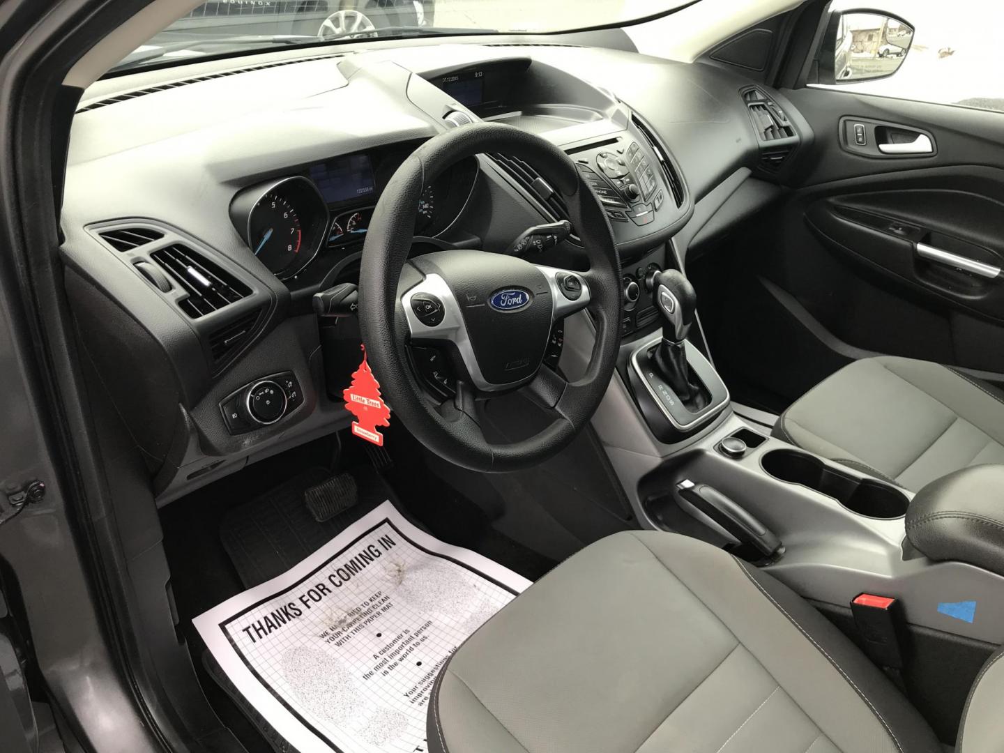 2014 Gray Ford Escape SE FWD (1FMCU0GX7EU) with an 1.6L L4 DOHC 16V engine, 6-Speed Automatic transmission, located at 577 Chester Pike, Prospect Park, PA, 19076, (610) 237-1015, 39.886154, -75.302338 - 2014 Ford Escape: Only 122k miles, great on gas, new PA inspection, SUPER CLEAN, runs LIKE NEW! This vehicle comes inspected and has been given a bumper to bumper safety check. It is very clean, reliable, and well maintained. We offer a unique pay plan that is known for being the easiest and fast - Photo#10