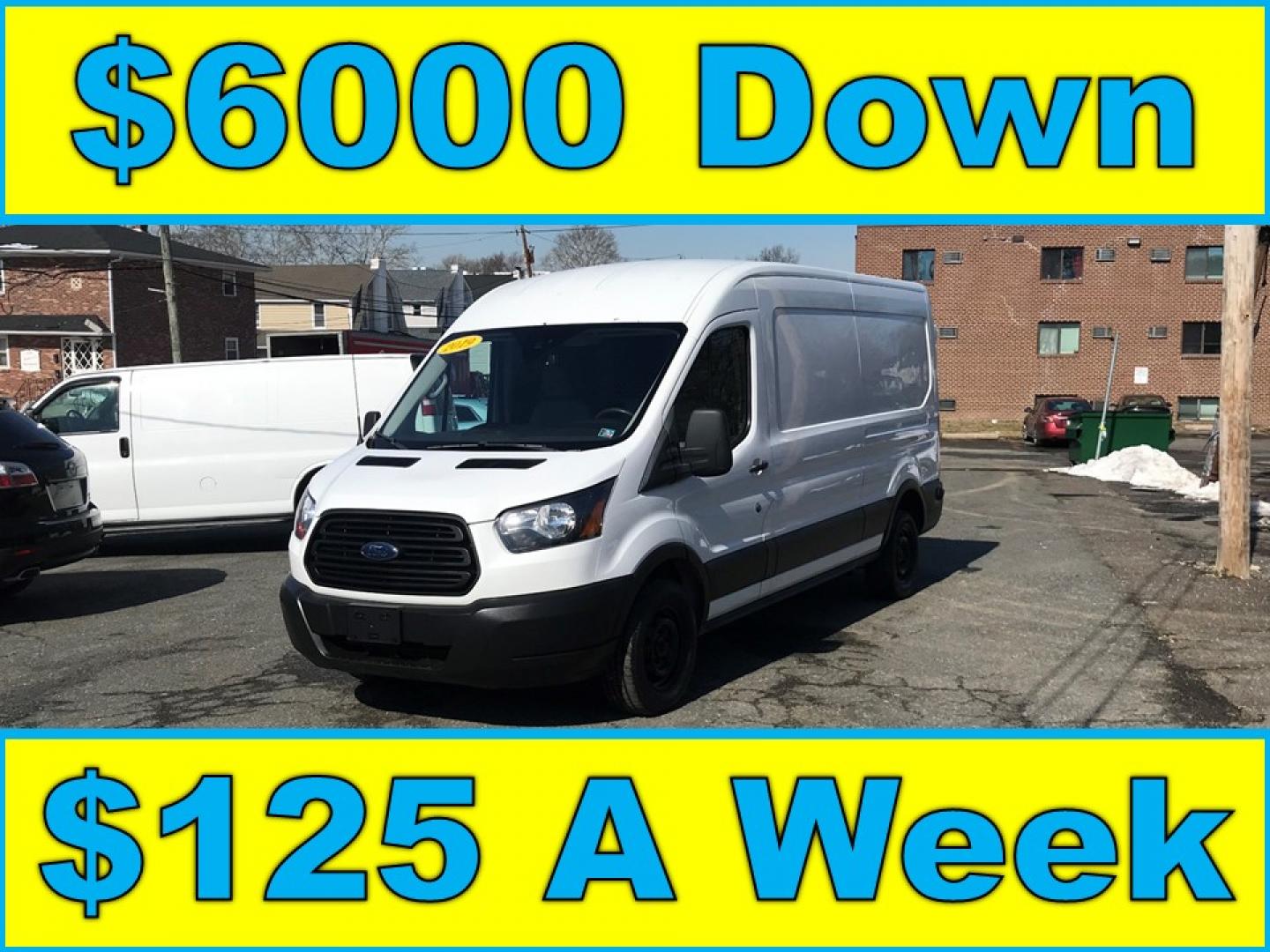 2019 White /Gray Ford Transit 350 Van Med. Roof w/Sliding Pass. 148-in. WB (1FTBW2CG1KK) with an 3.5L V6 DOHC 24V engine, 6A transmission, located at 577 Chester Pike, Prospect Park, PA, 19076, (610) 237-1015, 39.886154, -75.302338 - 2019 Ford Transit 350 Medium Roof: No side or rear windows, backup camera, new PA inspection, FLEET MAINTAINED! This vehicle comes inspected and has been given a bumper to bumper safety check. It is very clean, reliable, and well maintained. We offer a unique pay plan that is known for being the - Photo#0