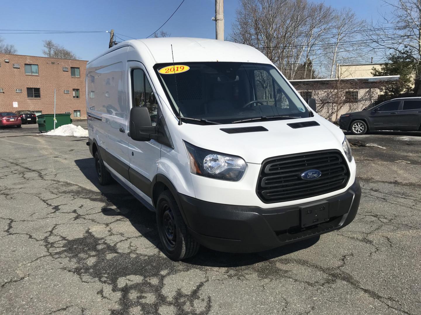 2019 White /Gray Ford Transit 350 Van Med. Roof w/Sliding Pass. 148-in. WB (1FTBW2CG1KK) with an 3.5L V6 DOHC 24V engine, 6A transmission, located at 577 Chester Pike, Prospect Park, PA, 19076, (610) 237-1015, 39.886154, -75.302338 - 2019 Ford Transit 350 Medium Roof: No side or rear windows, backup camera, new PA inspection, FLEET MAINTAINED! This vehicle comes inspected and has been given a bumper to bumper safety check. It is very clean, reliable, and well maintained. We offer a unique pay plan that is known for being the - Photo#3