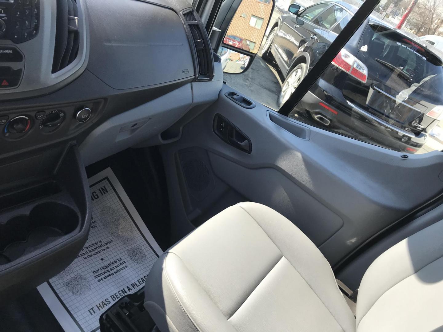 2019 White /Gray Ford Transit 350 Van Med. Roof w/Sliding Pass. 148-in. WB (1FTBW2CG1KK) with an 3.5L V6 DOHC 24V engine, 6A transmission, located at 577 Chester Pike, Prospect Park, PA, 19076, (610) 237-1015, 39.886154, -75.302338 - 2019 Ford Transit 350 Medium Roof: No side or rear windows, backup camera, new PA inspection, FLEET MAINTAINED! This vehicle comes inspected and has been given a bumper to bumper safety check. It is very clean, reliable, and well maintained. We offer a unique pay plan that is known for being the - Photo#13