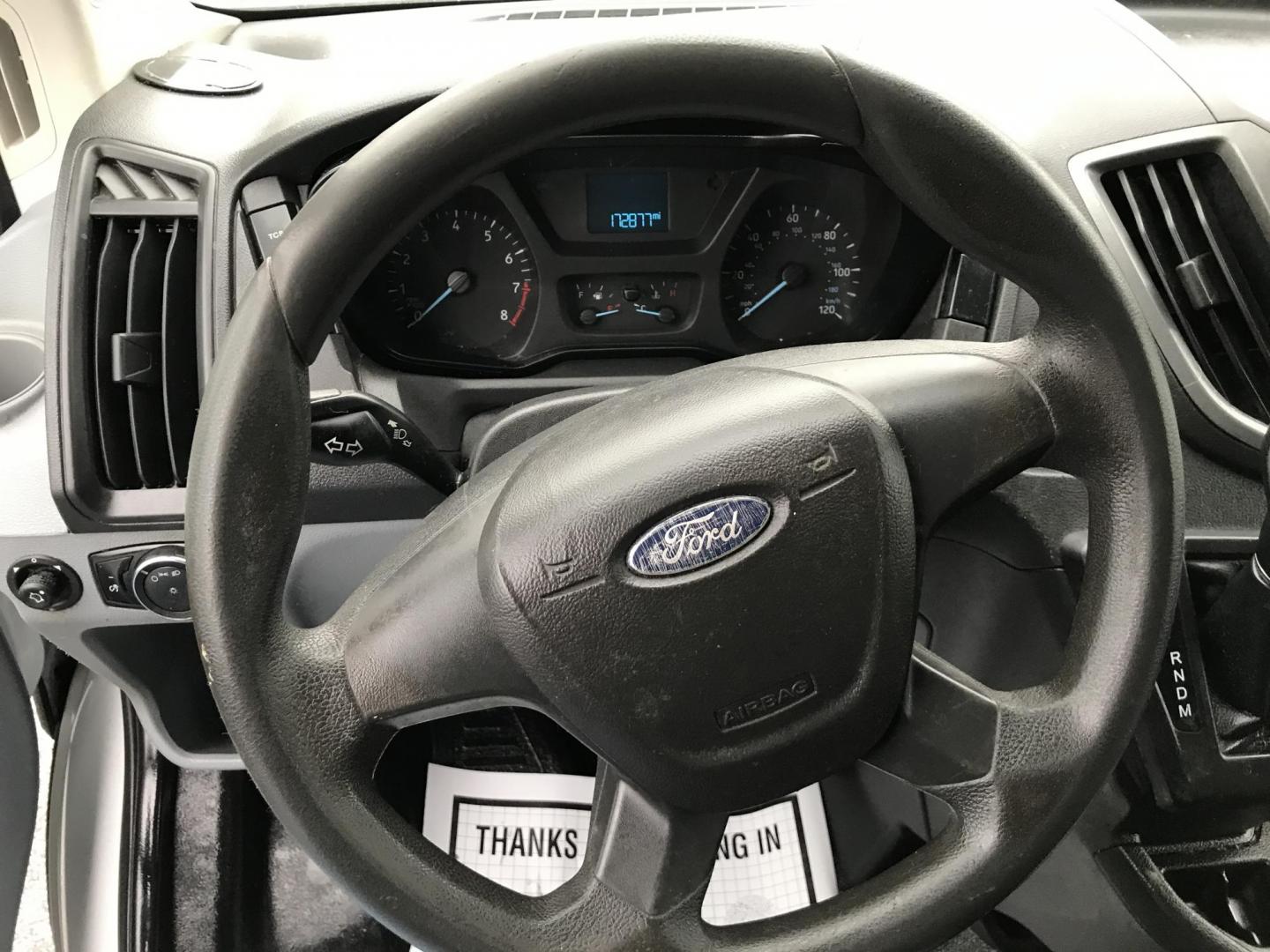 2016 White /Gray Ford Transit 250 Van Med. Roof w/Sliding Pass. 130-in. WB (1FTYR1CM9GK) with an 3.7L V6 DOHC 24V engine, 6A transmission, located at 577 Chester Pike, Prospect Park, PA, 19076, (610) 237-1015, 39.886154, -75.302338 - 2016 Ford Transit 250 Medium Roof: Has multiple pieces of shelving, backup camera, new PA inspection, FLEET MAINTAINED! This vehicle comes inspected and has been given a bumper to bumper safety check. It is very clean, reliable, and well maintained. We offer a unique pay plan that is known for be - Photo#12