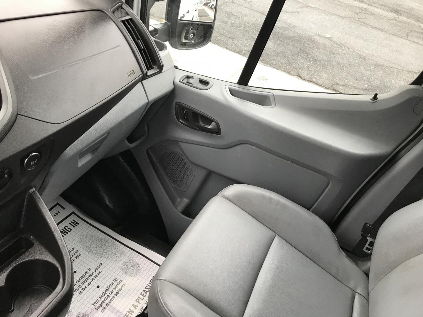 2016 White /Gray Ford Transit 250 Van Med. Roof w/Sliding Pass. 130-in. WB (1FTYR1CM9GK) with an 3.7L V6 DOHC 24V engine, 6A transmission, located at 577 Chester Pike, Prospect Park, PA, 19076, (610) 237-1015, 39.886154, -75.302338 - 2016 Ford Transit 250 Medium Roof: Has multiple pieces of shelving, backup camera, new PA inspection, FLEET MAINTAINED! This vehicle comes inspected and has been given a bumper to bumper safety check. It is very clean, reliable, and well maintained. We offer a unique pay plan that is known for be - Photo#14