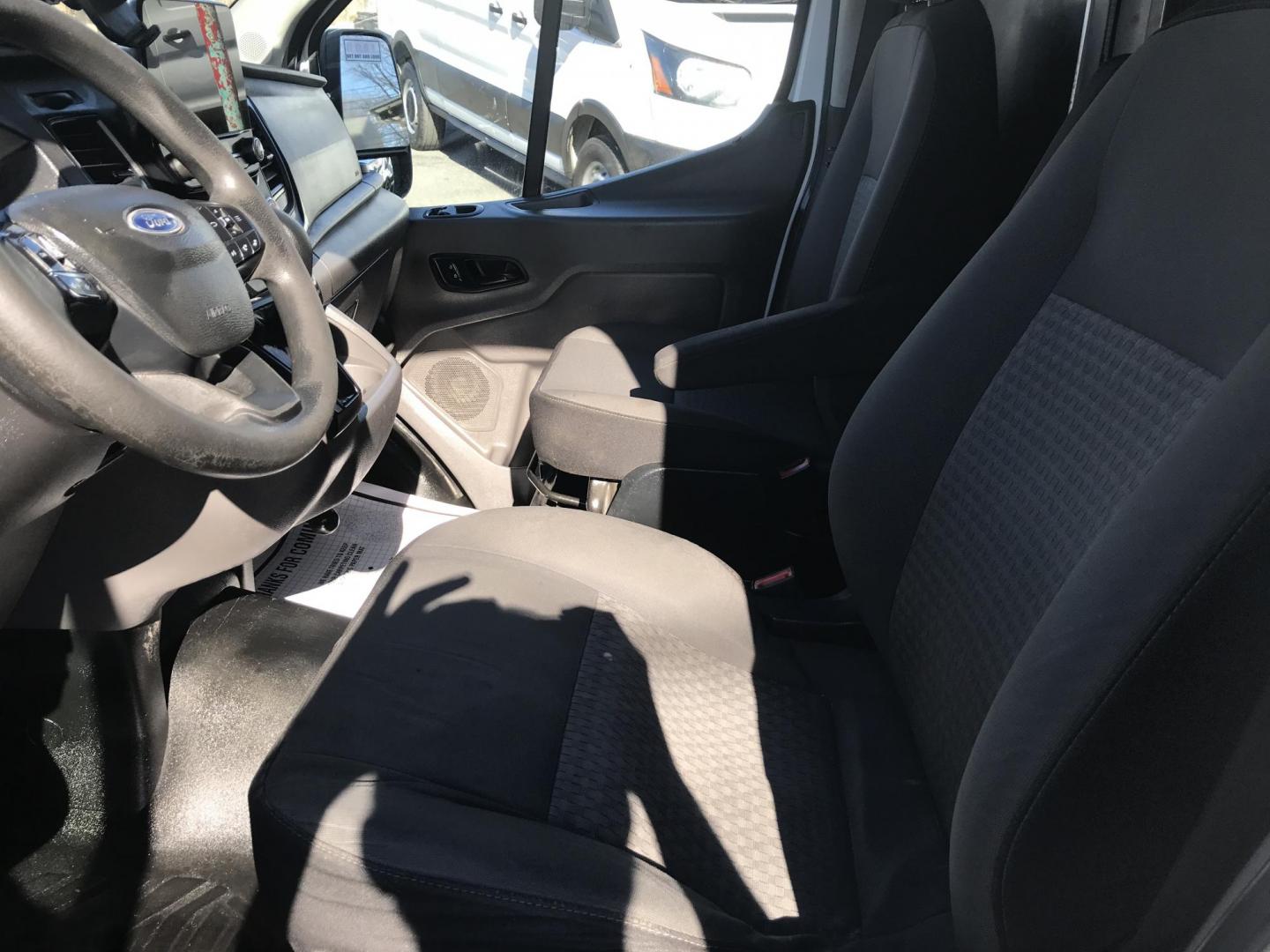 2020 White /Gray Ford Transit 350 (1FTBF4U85LK) with an 3.5 V6 engine, Automatic transmission, located at 577 Chester Pike, Prospect Park, PA, 19076, (610) 237-1015, 39.886154, -75.302338 - Photo#11