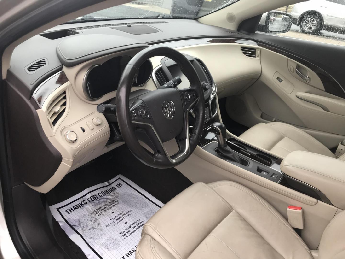 2015 Gold /Tan Buick LaCrosse Leather Package (1G4GB5G30FF) with an 3.6L V6 DOHC 24V FFV engine, 6-Speed Automatic transmission, located at 577 Chester Pike, Prospect Park, PA, 19076, (610) 237-1015, 39.886154, -75.302338 - Photo#10