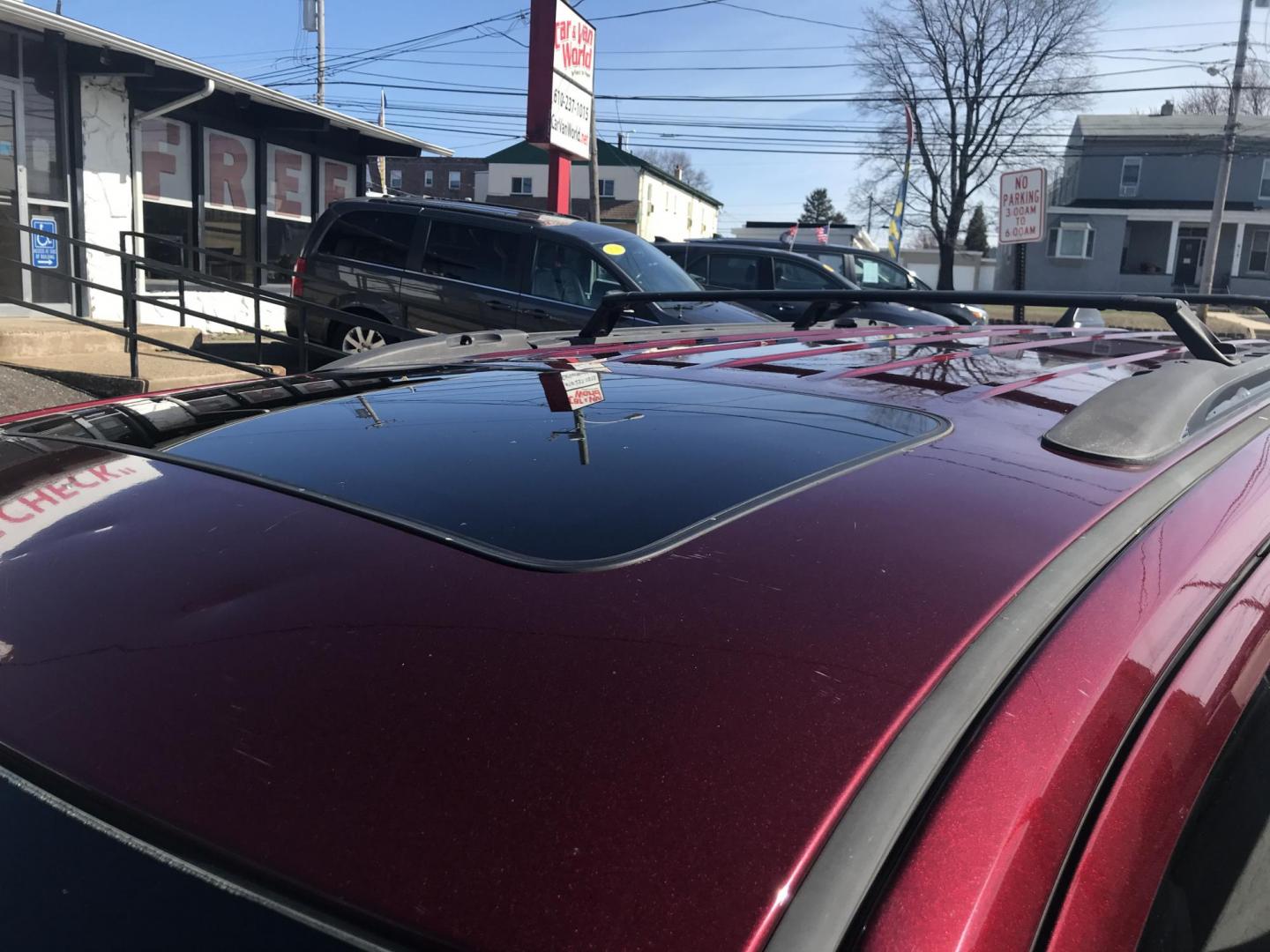 2017 Maroon /Gray Dodge Durango SXT AWD (1C4RDJAG1HC) with an 3.6L V6 DOHC 24V engine, 8A transmission, located at 577 Chester Pike, Prospect Park, PA, 19076, (610) 237-1015, 39.886154, -75.302338 - 2017 Dodge Durango SXT: AWD, 3rd row seating, sunroof, backup camera, new PA inspection, RUNS LIKE NEW! This vehicle comes inspected and has been given a bumper to bumper safety check. It is very clean, reliable, and well maintained. We offer a unique pay plan that is known for being the easiest - Photo#8