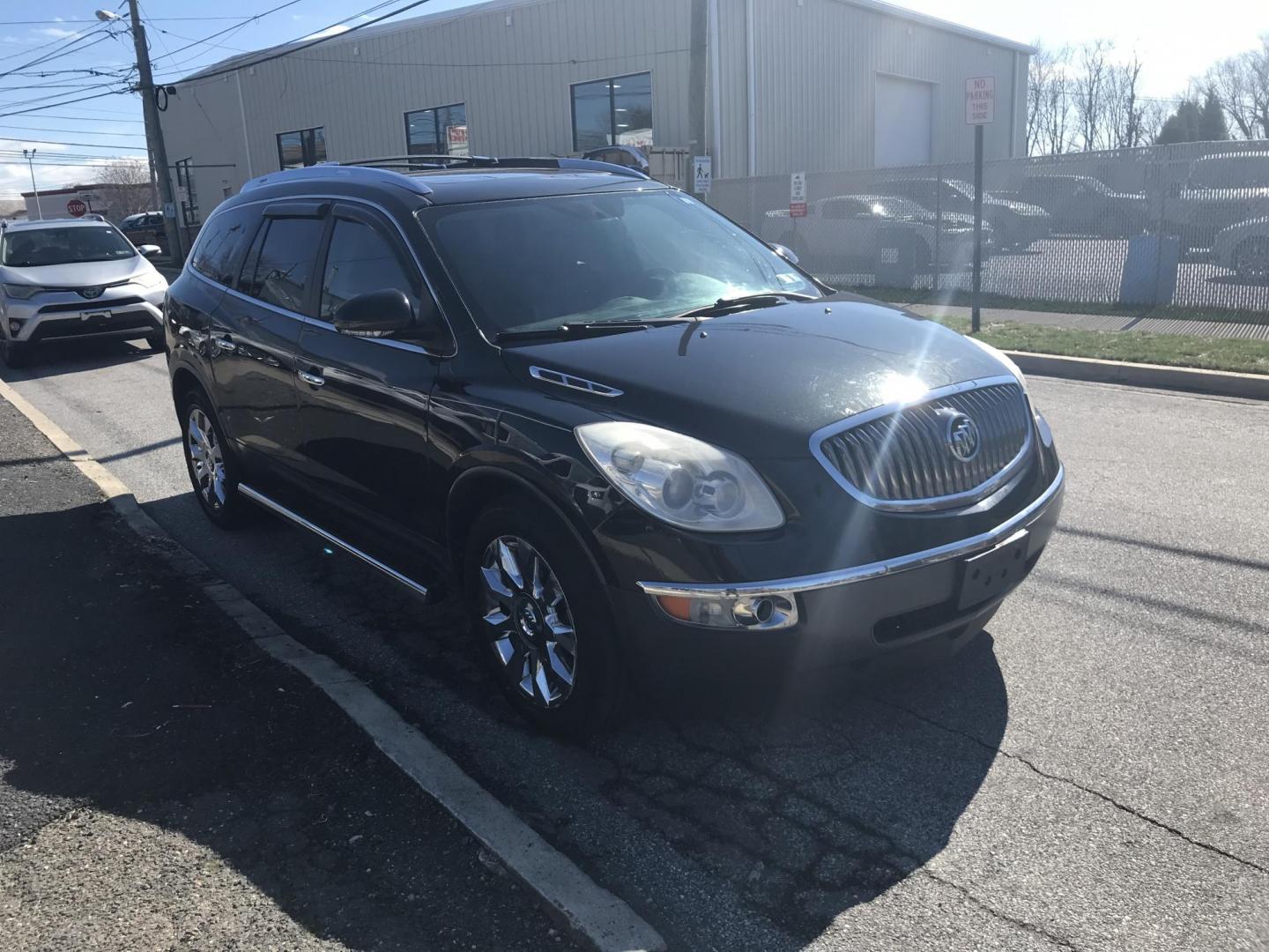 2012 Black /Black Buick Enclave Premium AWD (5GAKVDED4CJ) with an 3.6L V6 DOHC 24V engine, 6-Speed Automatic Overdrive transmission, located at 577 Chester Pike, Prospect Park, PA, 19076, (610) 237-1015, 39.886154, -75.302338 - Photo#3