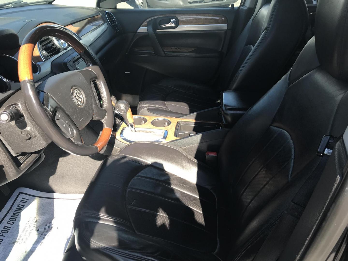 2012 Black /Black Buick Enclave Premium AWD (5GAKVDED4CJ) with an 3.6L V6 DOHC 24V engine, 6-Speed Automatic Overdrive transmission, located at 577 Chester Pike, Prospect Park, PA, 19076, (610) 237-1015, 39.886154, -75.302338 - Photo#10