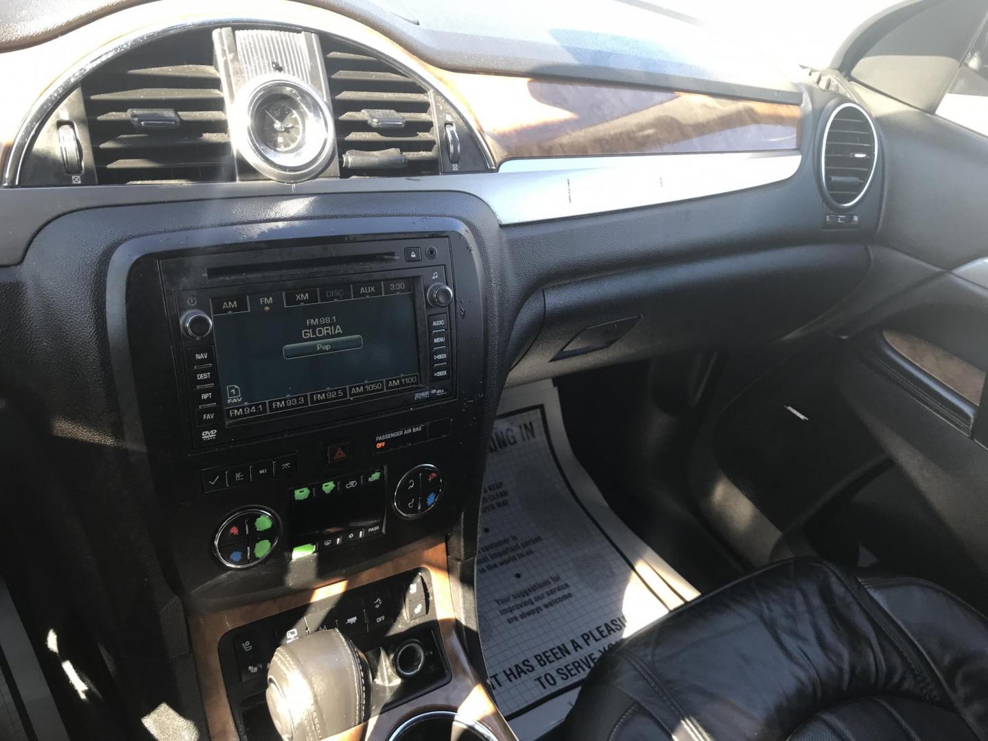 2012 Black /Black Buick Enclave Premium AWD (5GAKVDED4CJ) with an 3.6L V6 DOHC 24V engine, 6-Speed Automatic Overdrive transmission, located at 577 Chester Pike, Prospect Park, PA, 19076, (610) 237-1015, 39.886154, -75.302338 - Photo#13