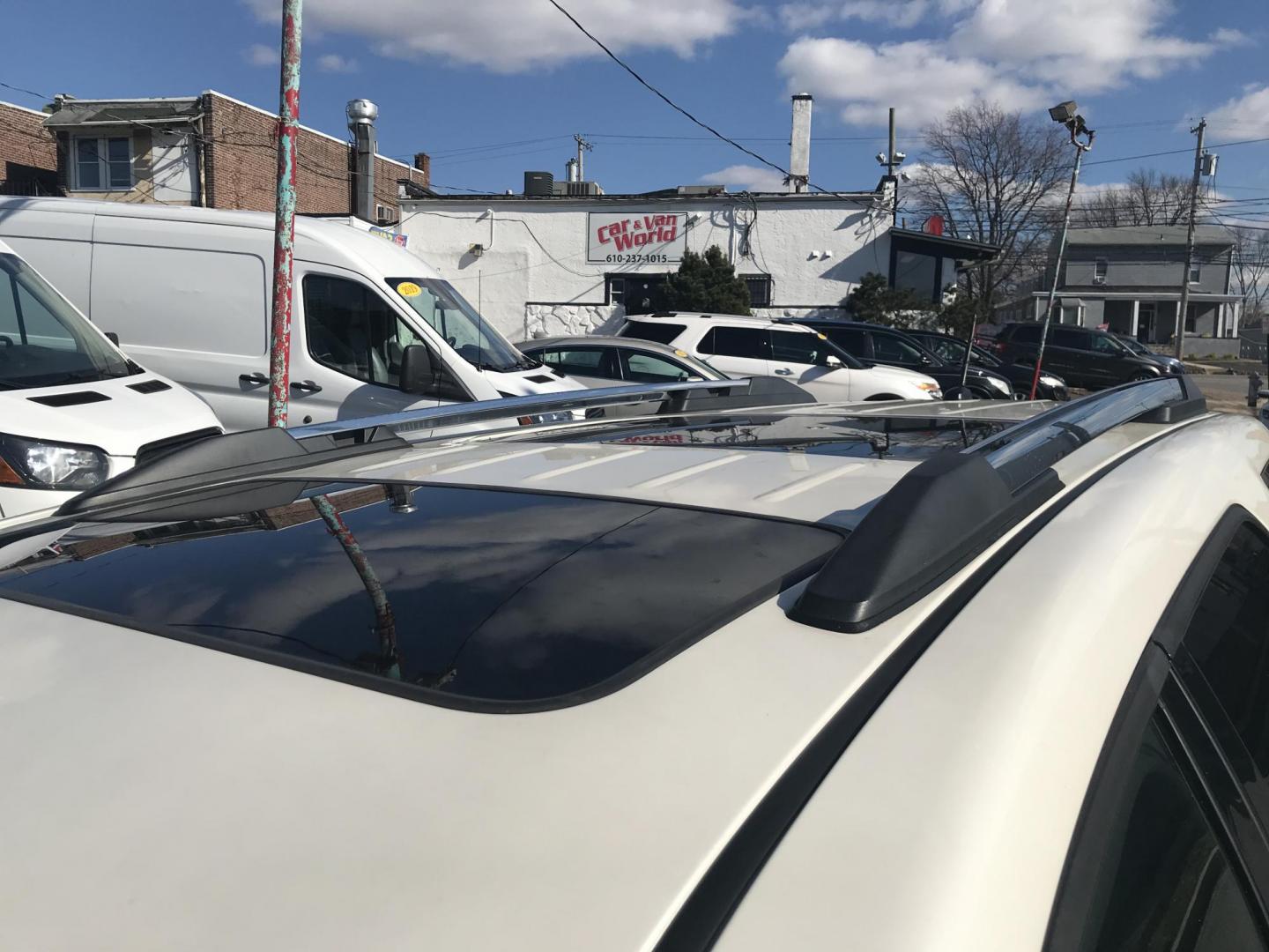2012 White /Black GMC Acadia Denali AWD (1GKKVTED8CJ) with an 3.6L V6 DOHC 24V engine, 6-Speed Automatic transmission, located at 577 Chester Pike, Prospect Park, PA, 19076, (610) 237-1015, 39.886154, -75.302338 - 2012 GMC Acadia Denali: AWD, 3rd row seating, sunroofs, DVD player, navigation system, SUPER CLEAN, runs LIKE NEW! This vehicle comes inspected and has been given a bumper to bumper safety check. It is very clean, reliable, and well maintained. We offer a unique pay plan that is known for being t - Photo#9