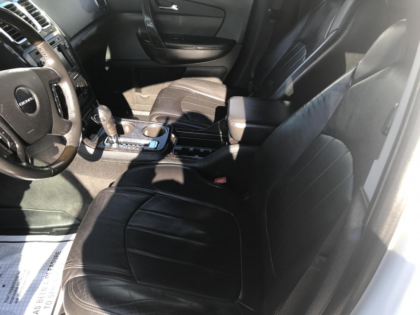 2012 White /Black GMC Acadia Denali AWD (1GKKVTED8CJ) with an 3.6L V6 DOHC 24V engine, 6-Speed Automatic transmission, located at 577 Chester Pike, Prospect Park, PA, 19076, (610) 237-1015, 39.886154, -75.302338 - 2012 GMC Acadia Denali: AWD, 3rd row seating, sunroofs, DVD player, navigation system, SUPER CLEAN, runs LIKE NEW! This vehicle comes inspected and has been given a bumper to bumper safety check. It is very clean, reliable, and well maintained. We offer a unique pay plan that is known for being t - Photo#12